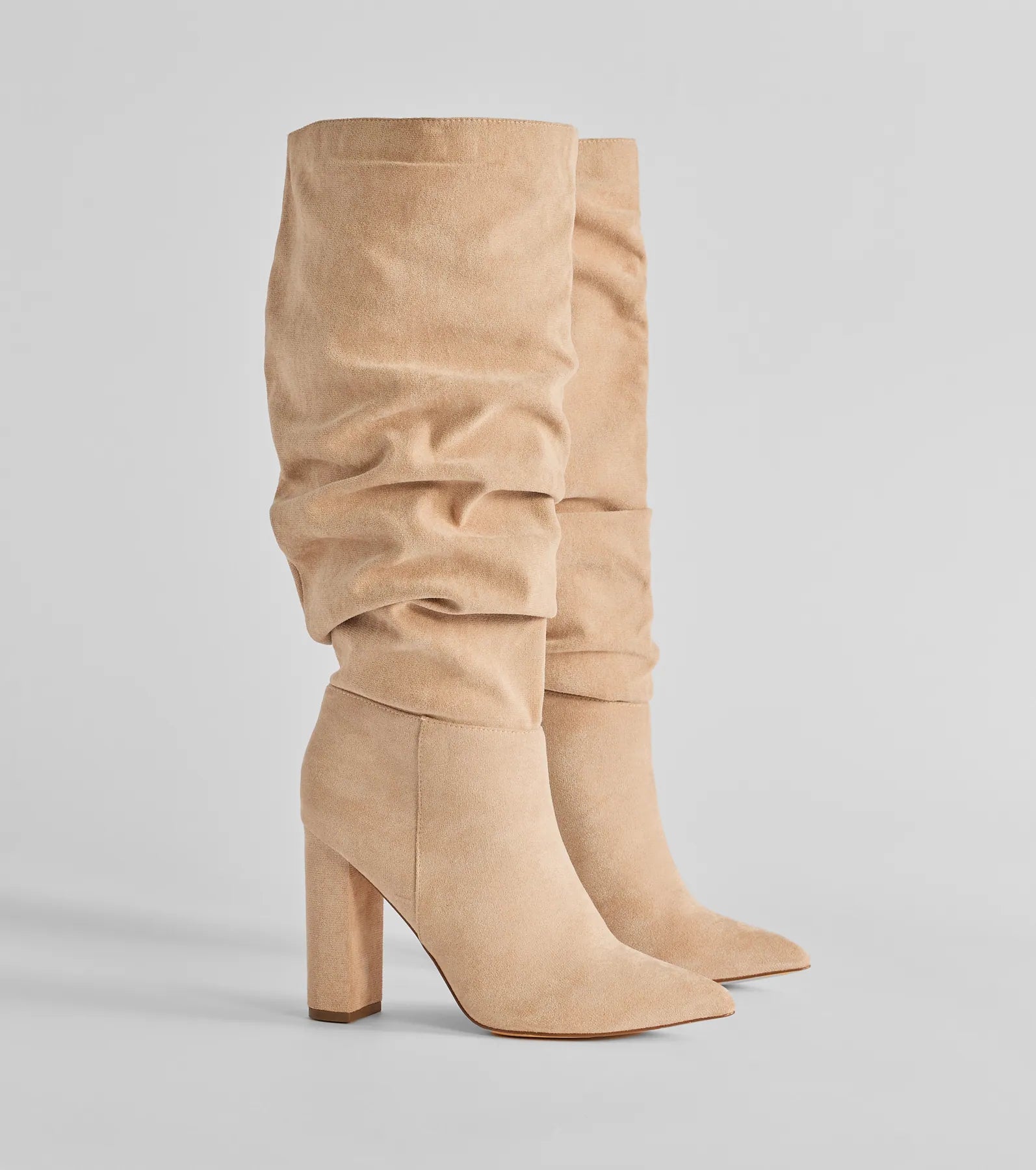 Premium Chic Under-The-Knee Scrunch Boots - Ultimate Style Upgrade