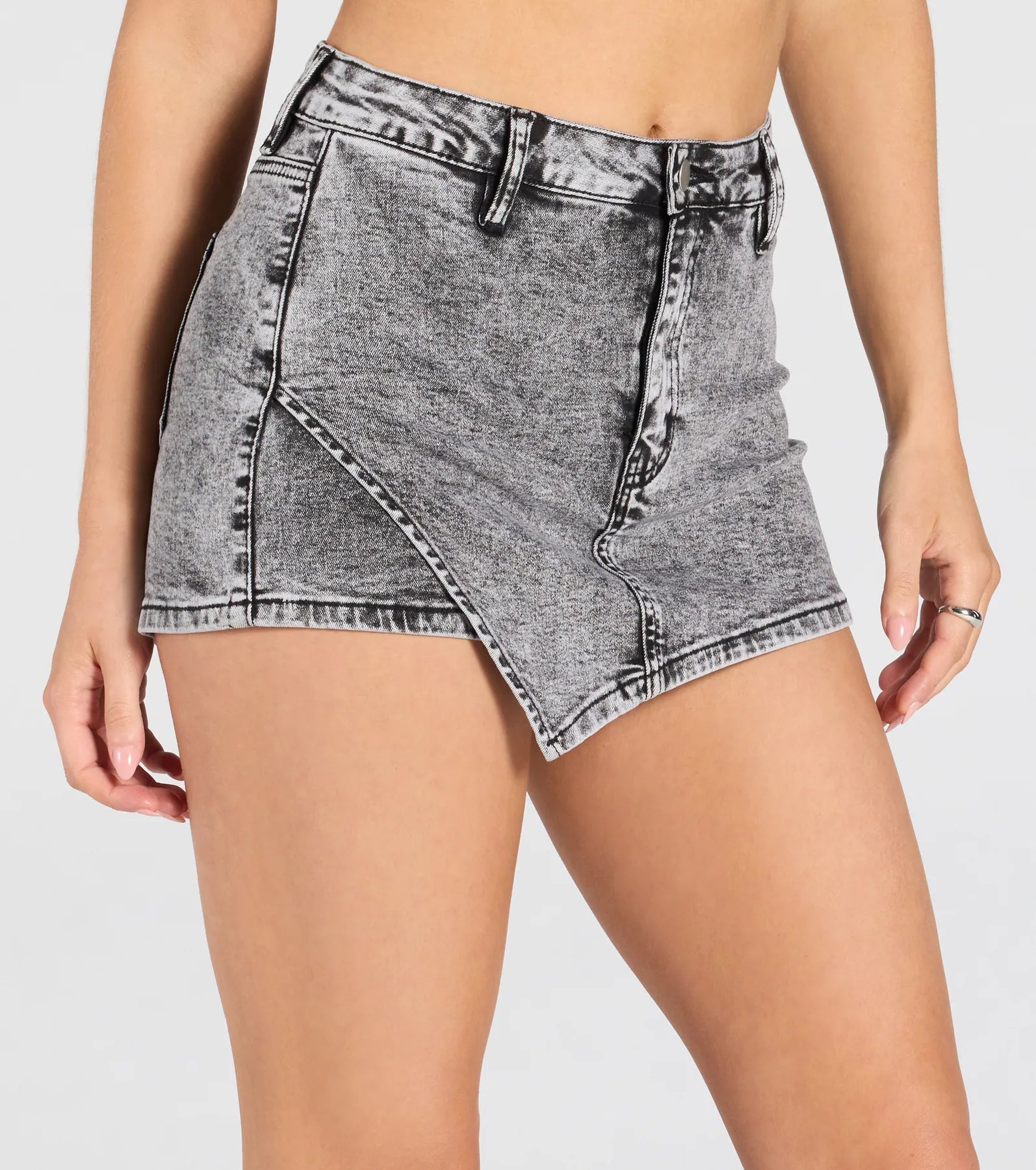 Ultimate Edge High-Rise Denim Skort - Style So Cool