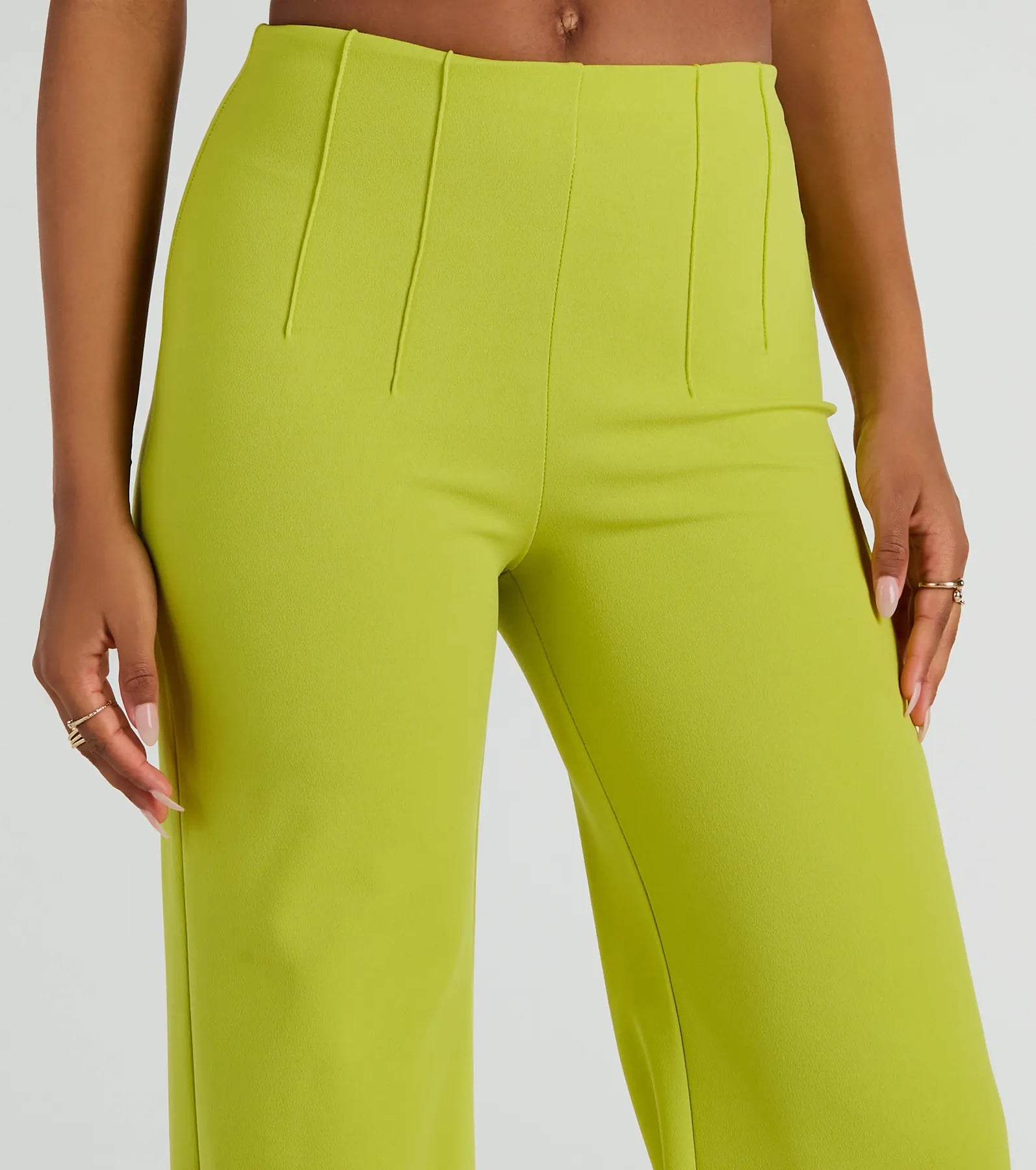 Ultimate Nine To Five Straight-Leg Crepe Trouser Pants