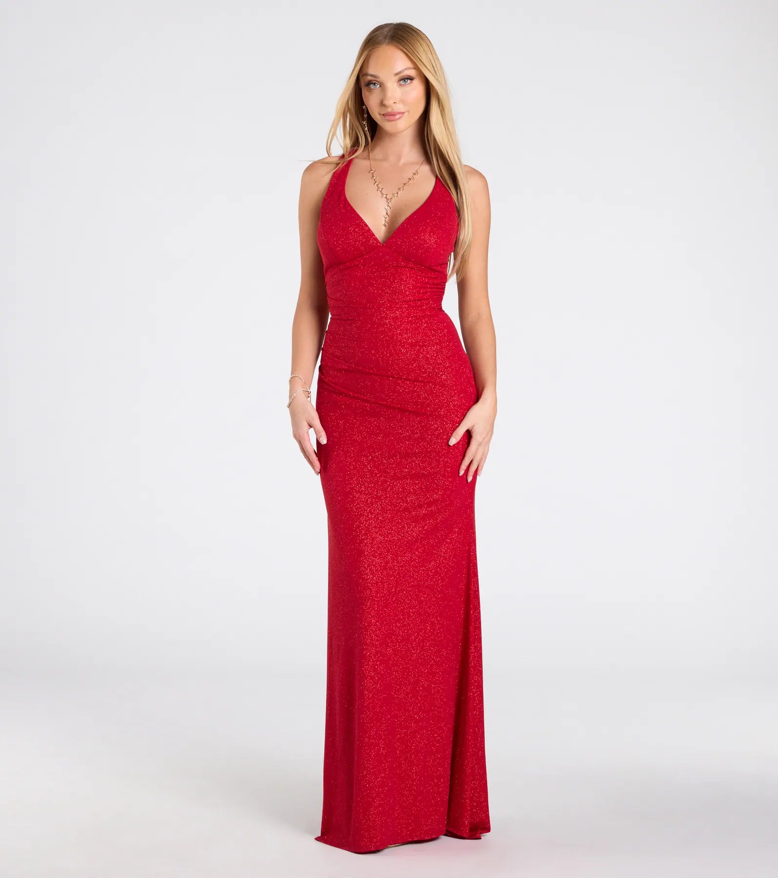 Ultimate Ayla Glitter Mermaid Dress - Premium Formal Wear