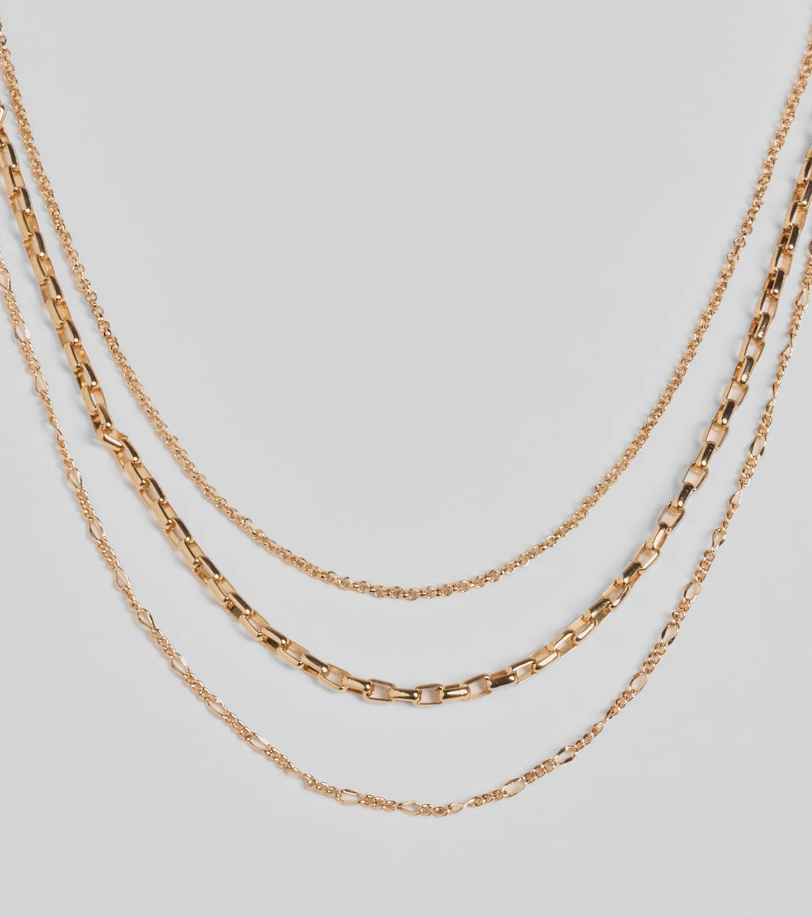 Ultimate Timeless Charm Triple-Layer Necklace