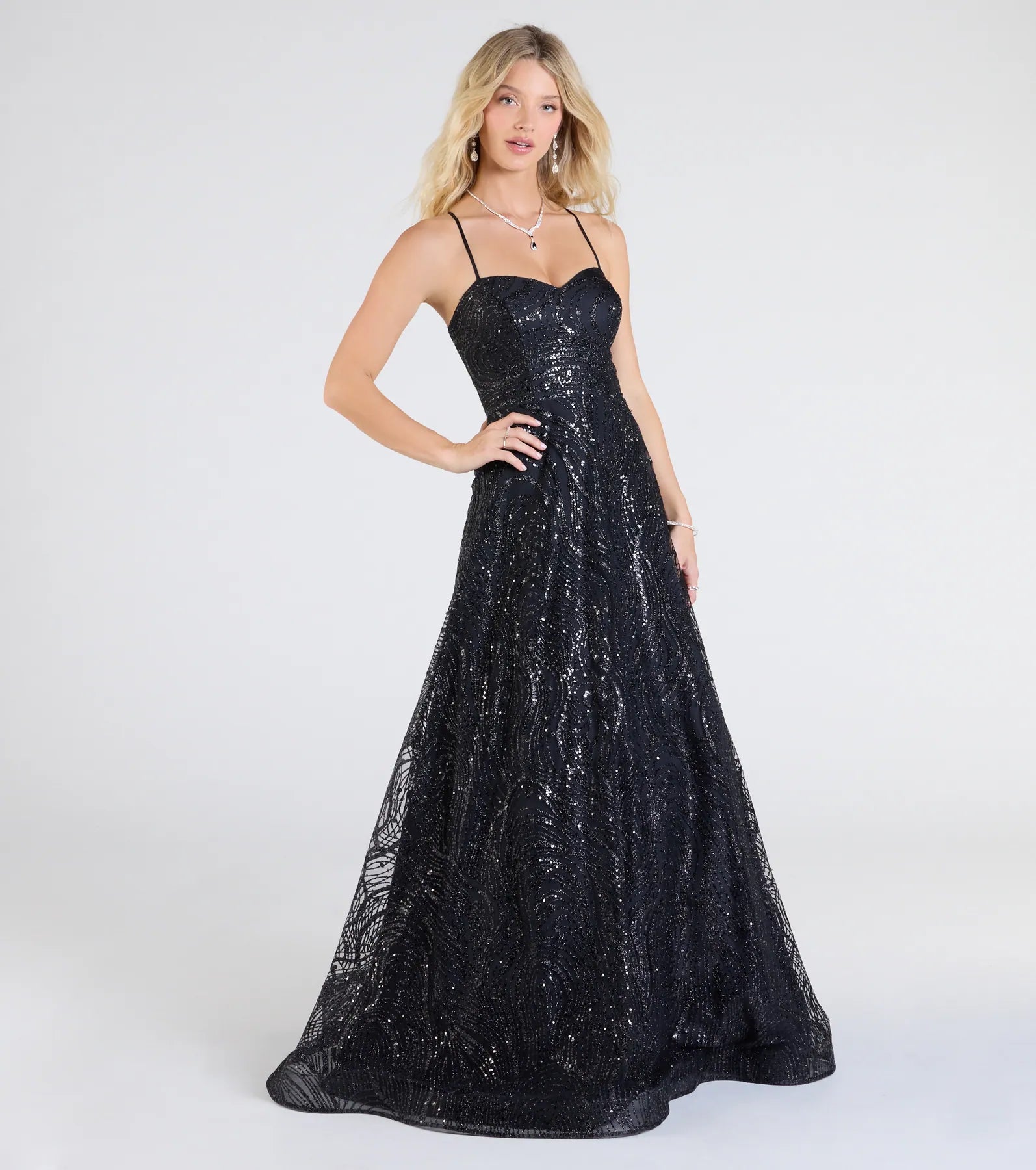 Ultimate Klaire Glitter Sequin Formal Dress - Premium Elegance for Special Occasions