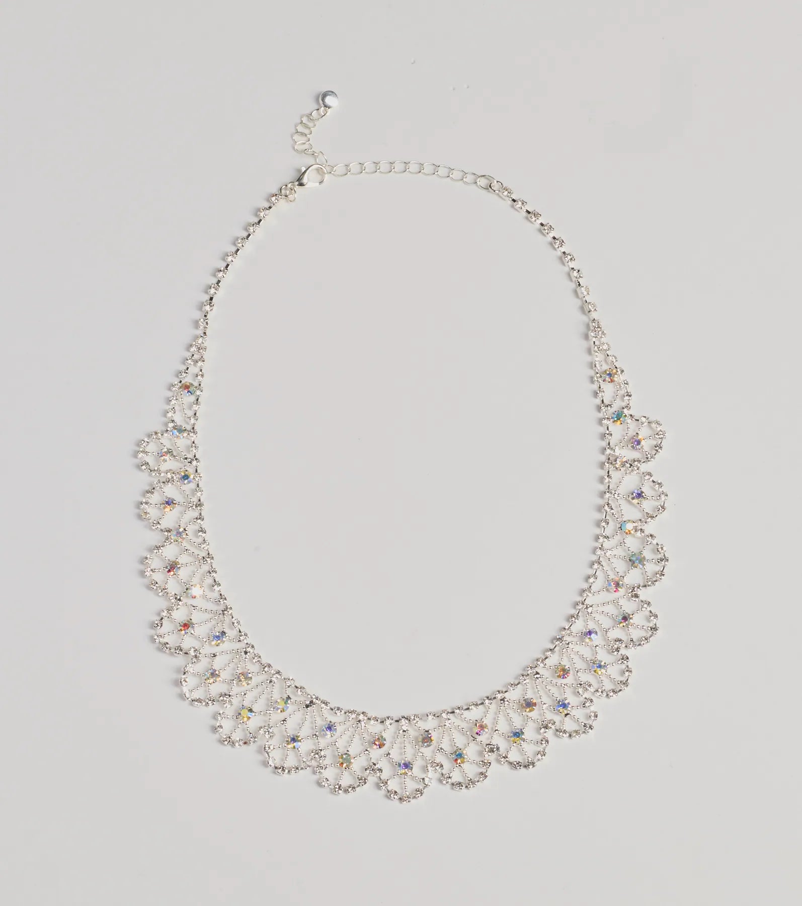 Ultimate Divine Sparkle Rhinestone Collar Necklace