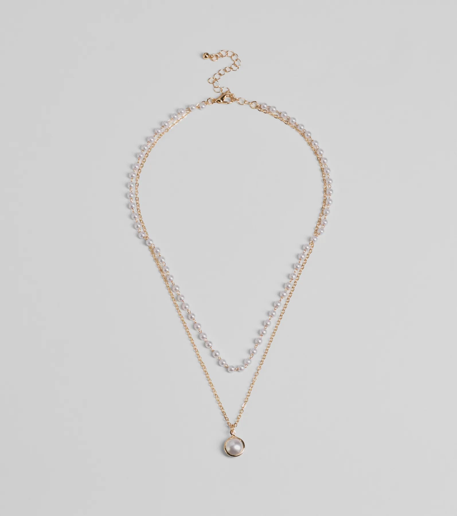 Ultimate Luxe Faux Pearl Layered Necklace