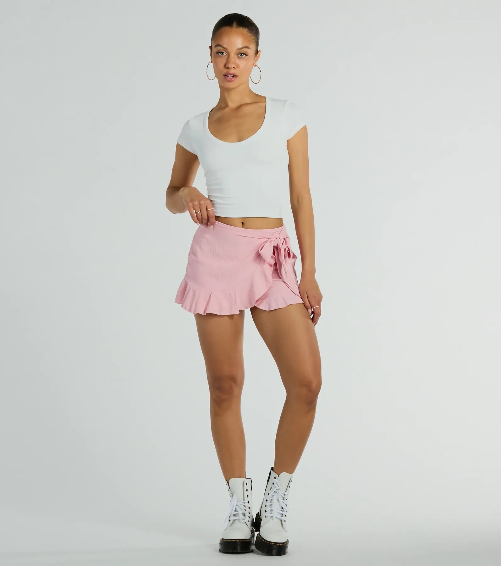 Ultimate Days For Play High-Rise Ruffle Mini Skort - Upgrade Your Style