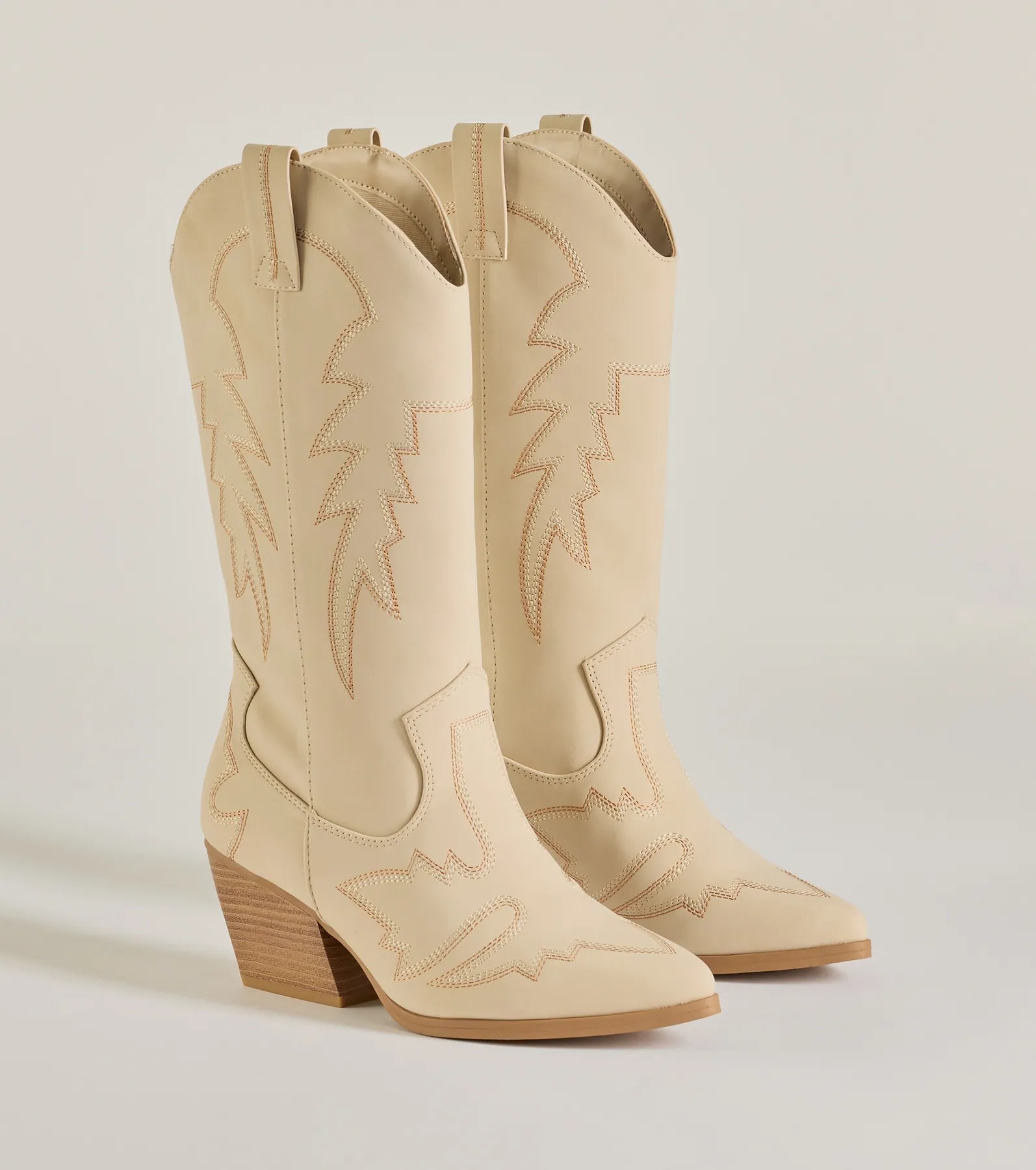 Premium Country Girl Era Western Boots - Block Heel & Pointy Toe