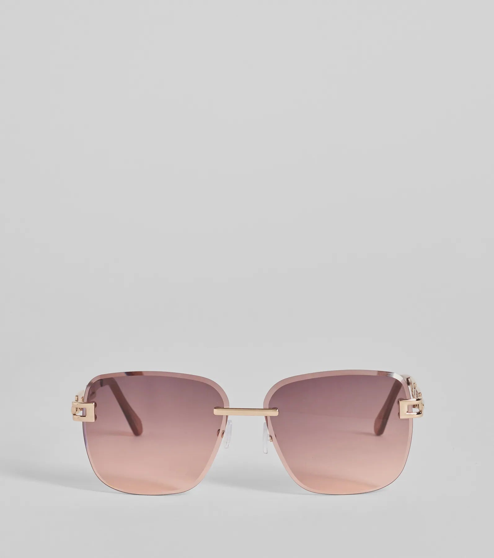 Premium Vision Chain-Link Trim Sunglasses – Ultimate Style Upgrade