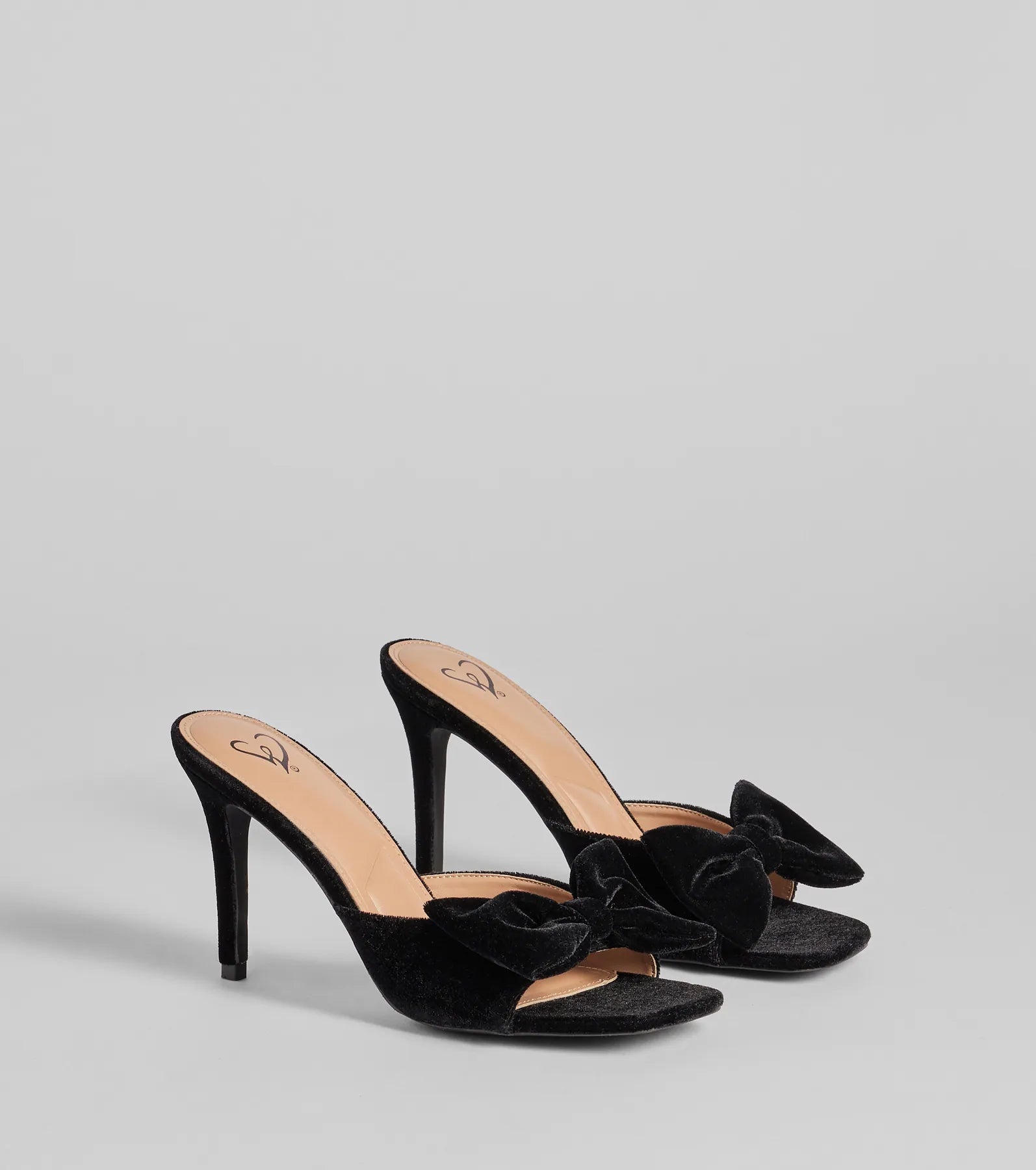 Premium Velvet Bow Stiletto Mules - Ultimate Comfort & Style