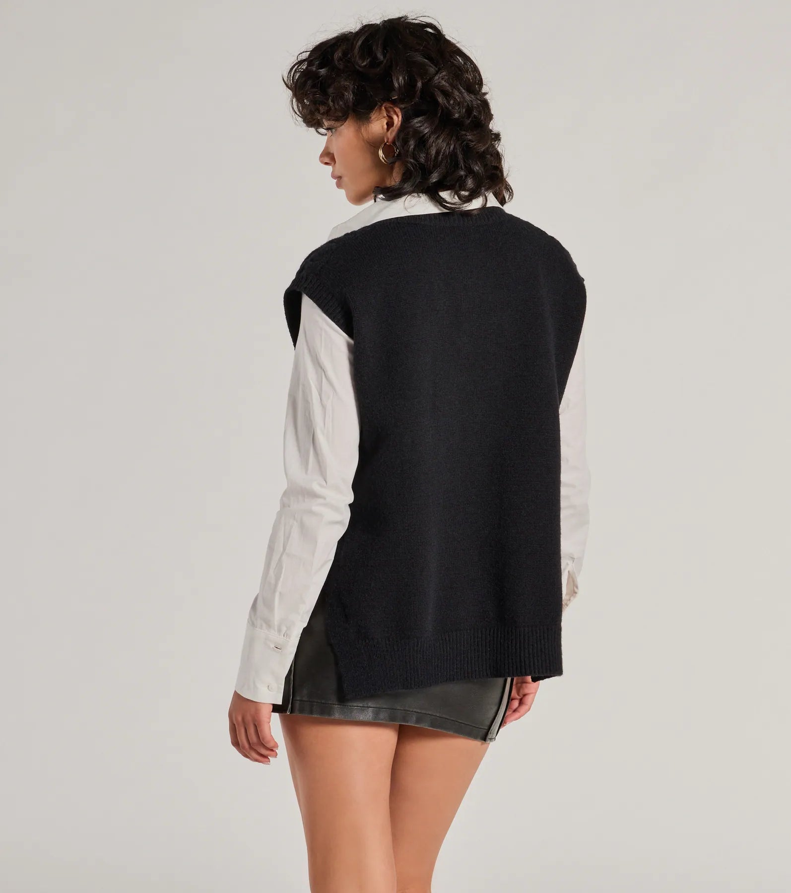 Premium Chic Cable Knit Vest for Effortless Style