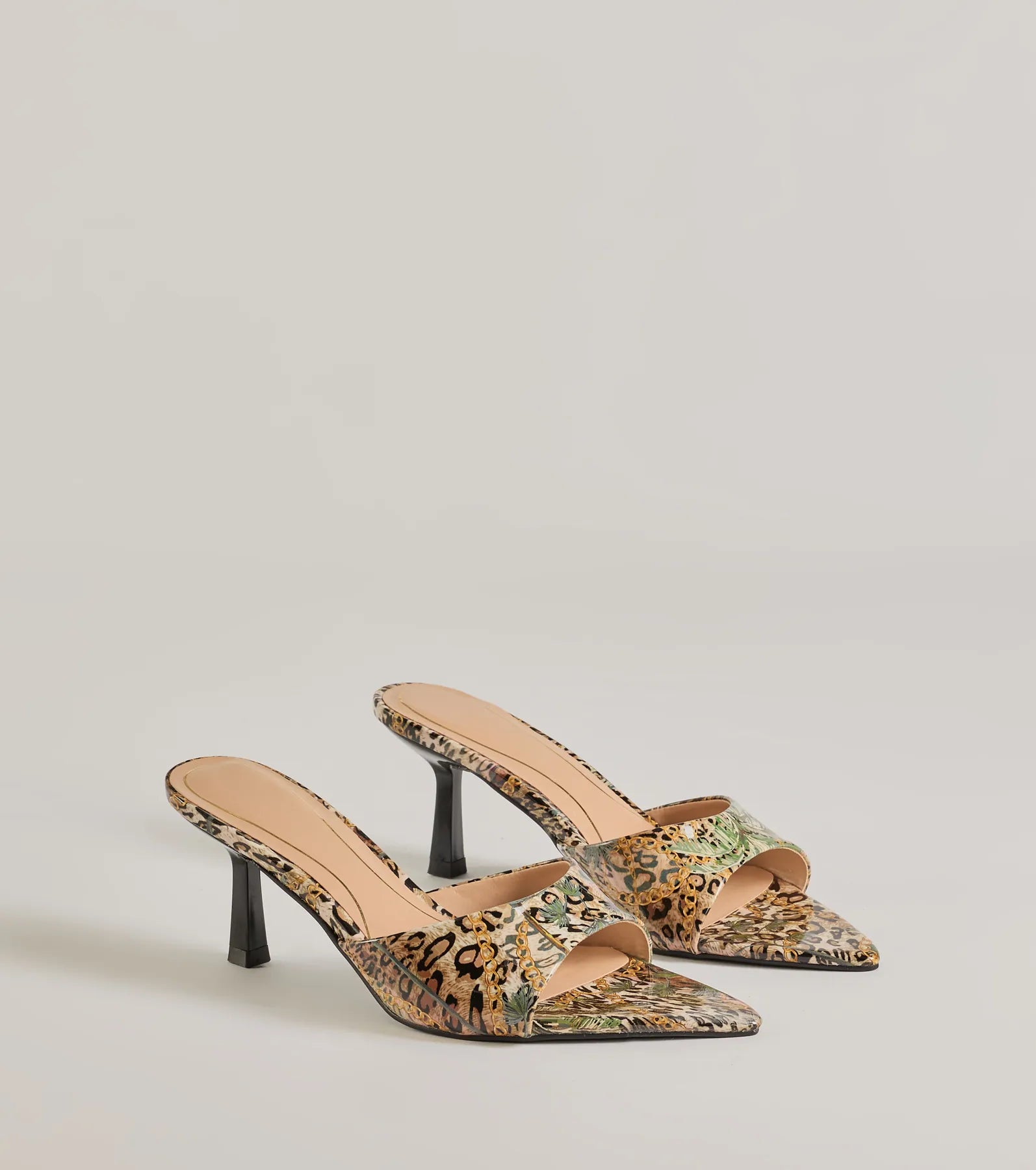 Premium Leopard Print Stiletto Mules - Ultimate Style Upgrade