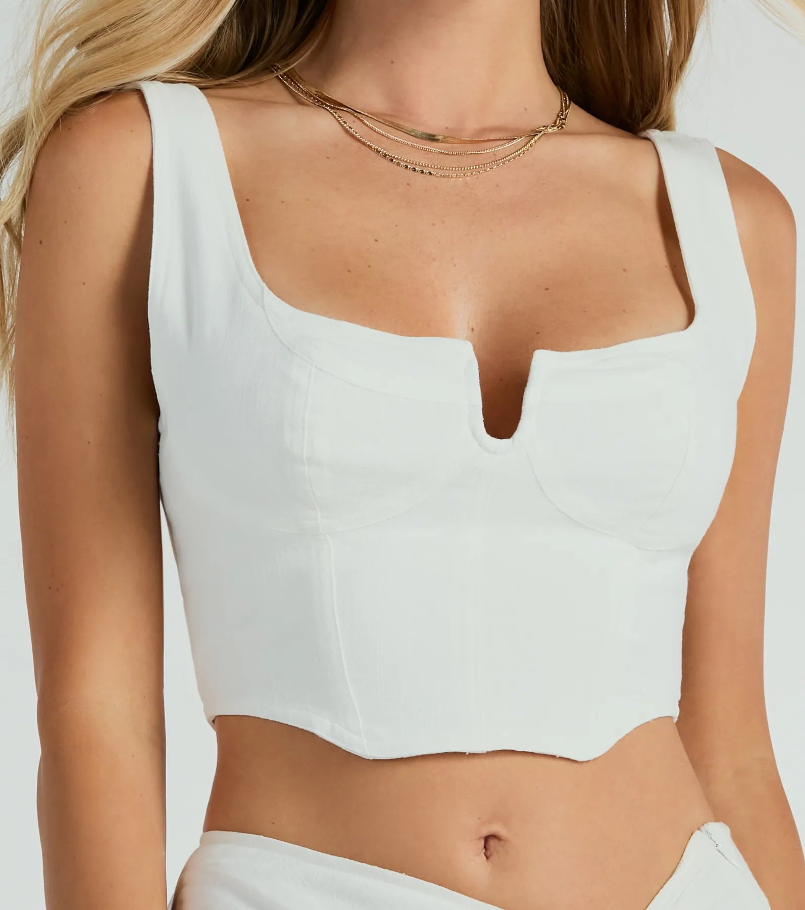 Premium Linen Corset Top – Effortless Summer Style