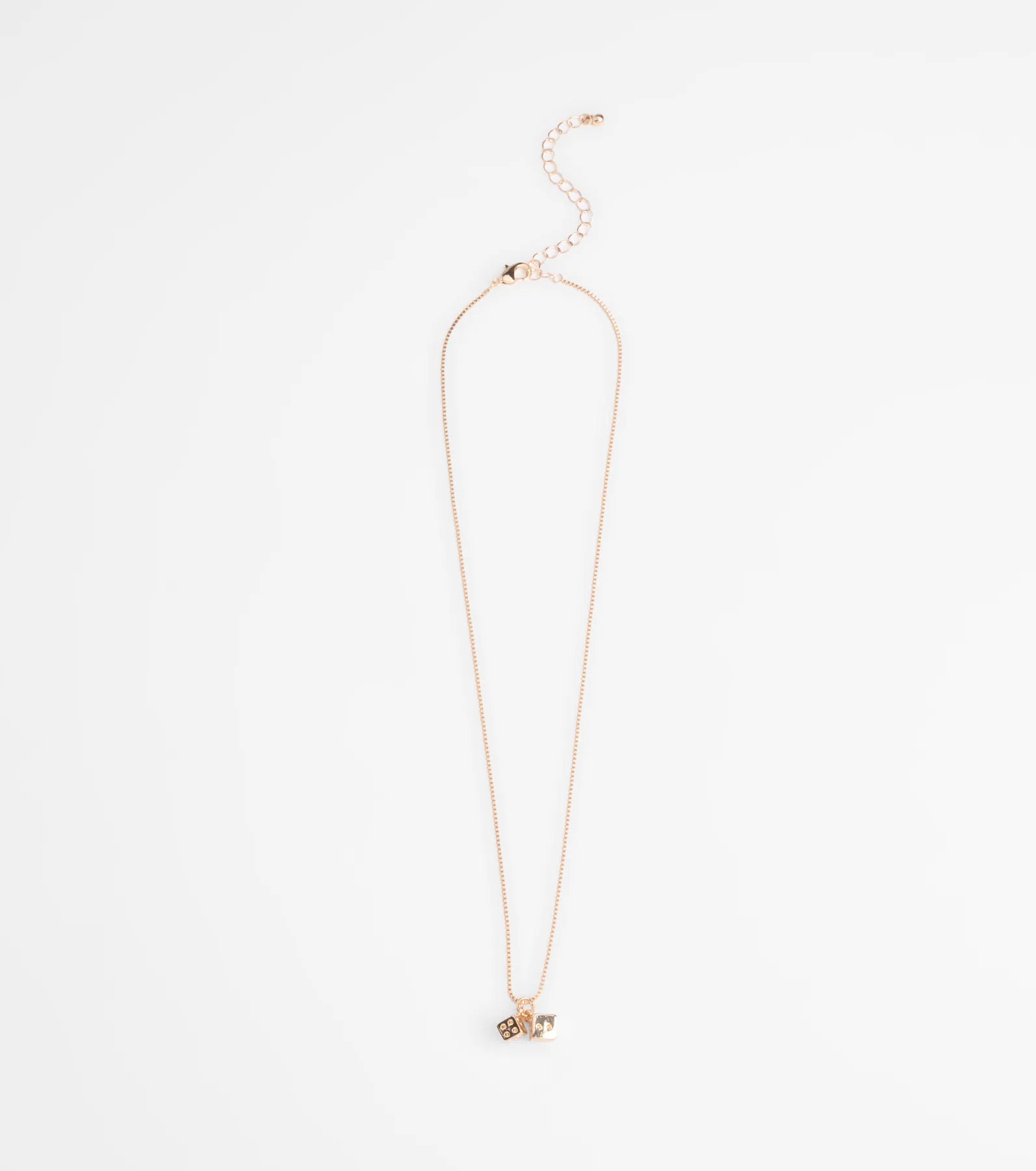 Premium Lucky Dice Charm Necklace - Ultimate Style Statement