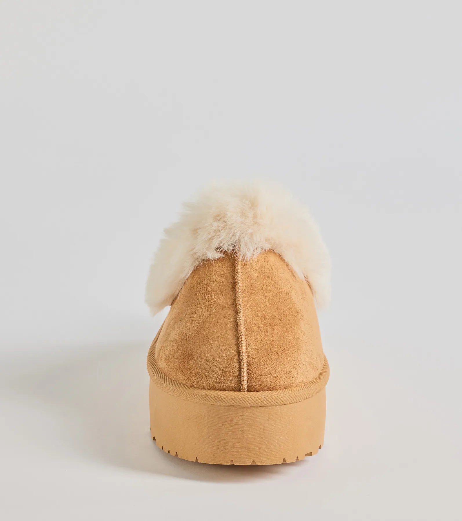 Ultimate Cozy Mode Faux Fur Platform Slippers