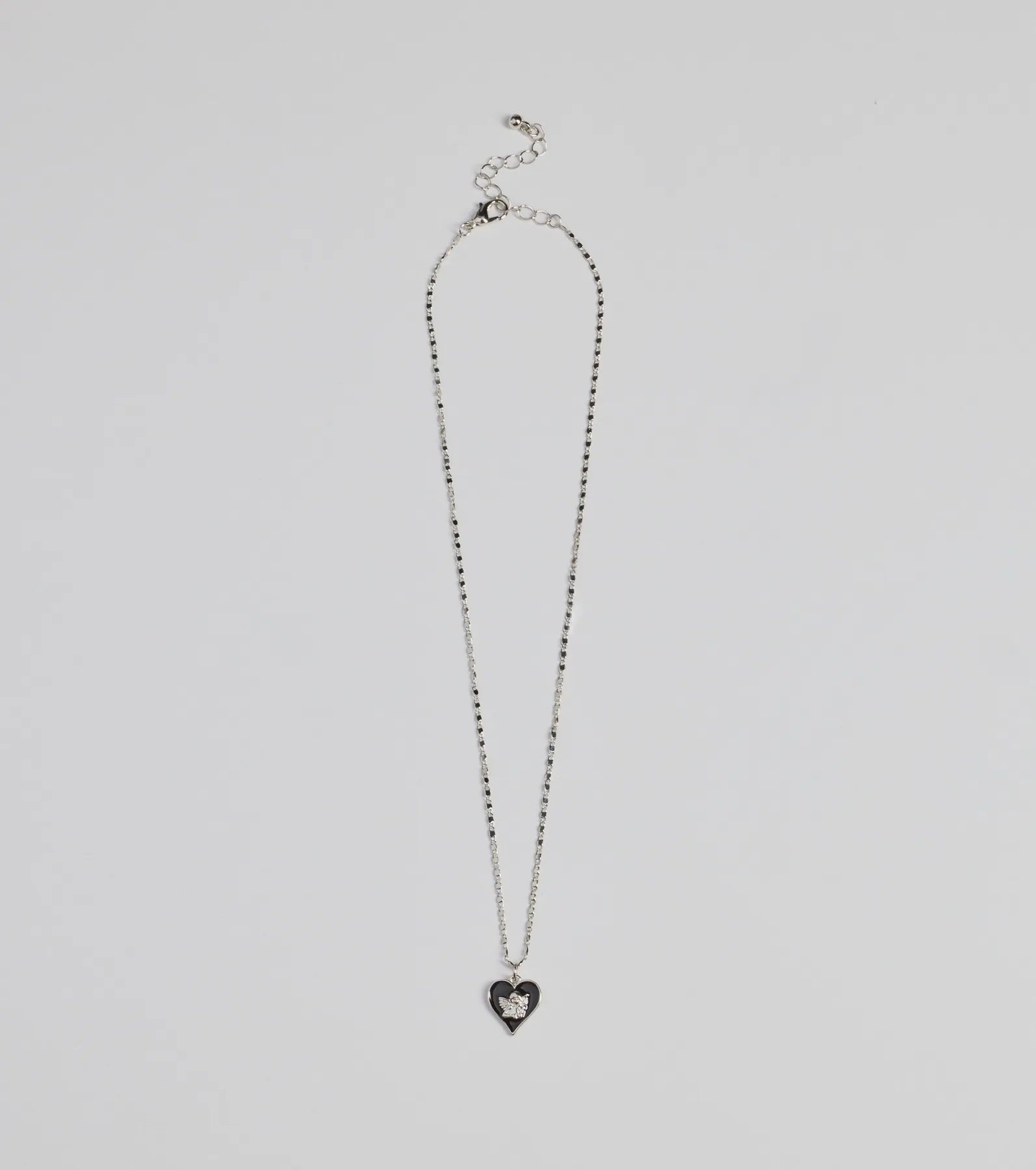 Premium Angel Heart Charm Necklace - Ultimate Style Statement