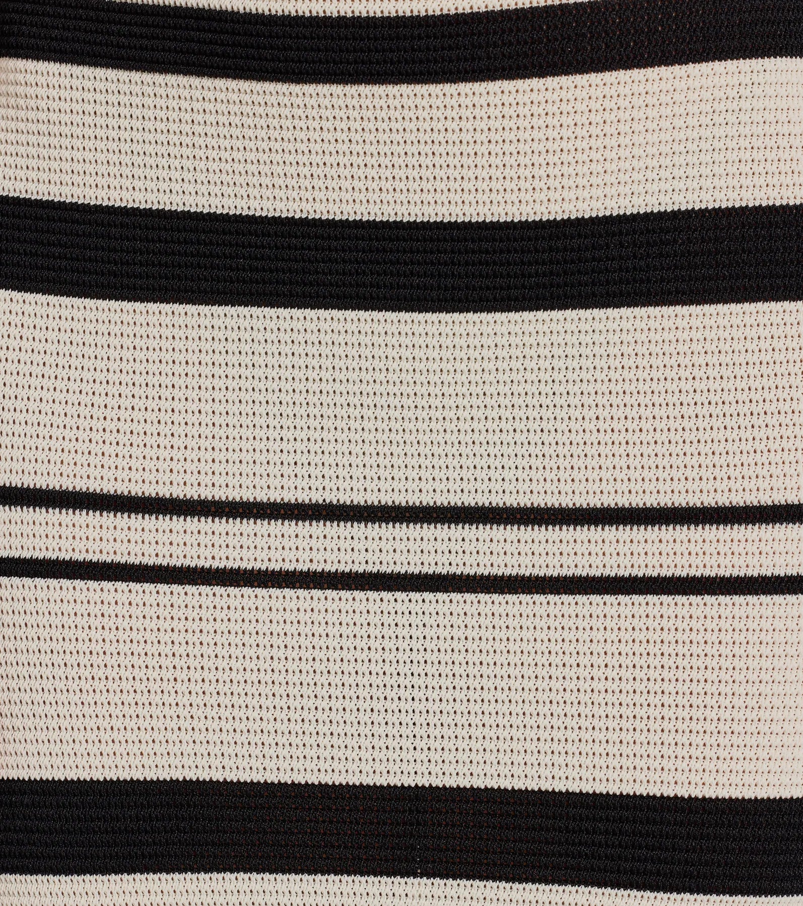 Ultimate Flirty Fun High-Rise Striped Knit Midi Skirt