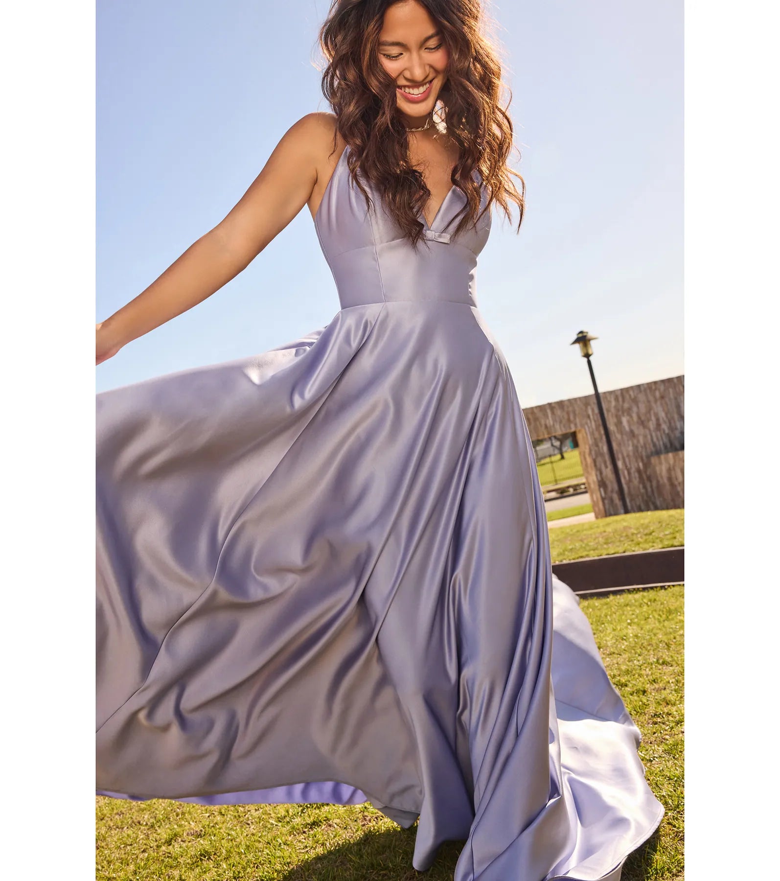 Ultimate Daniela Satin A-Line Ball Gown for Special Occasions