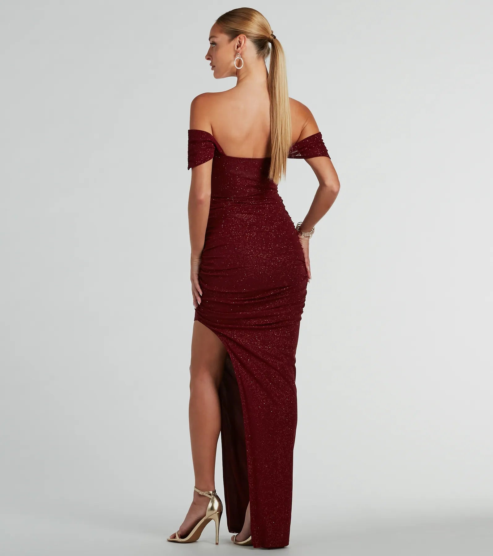 Kairi Ultimate Glam Off-The-Shoulder Formal Dress