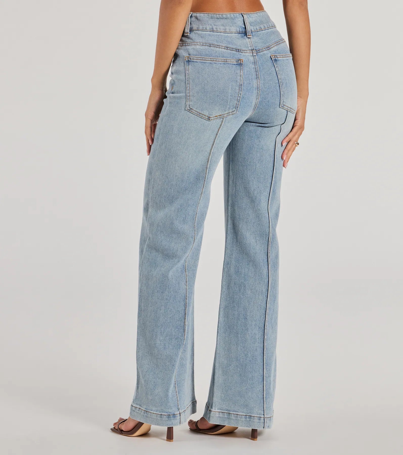 Ultimate High-Rise Wide-Leg Denim Jeans - Stylish Refresh