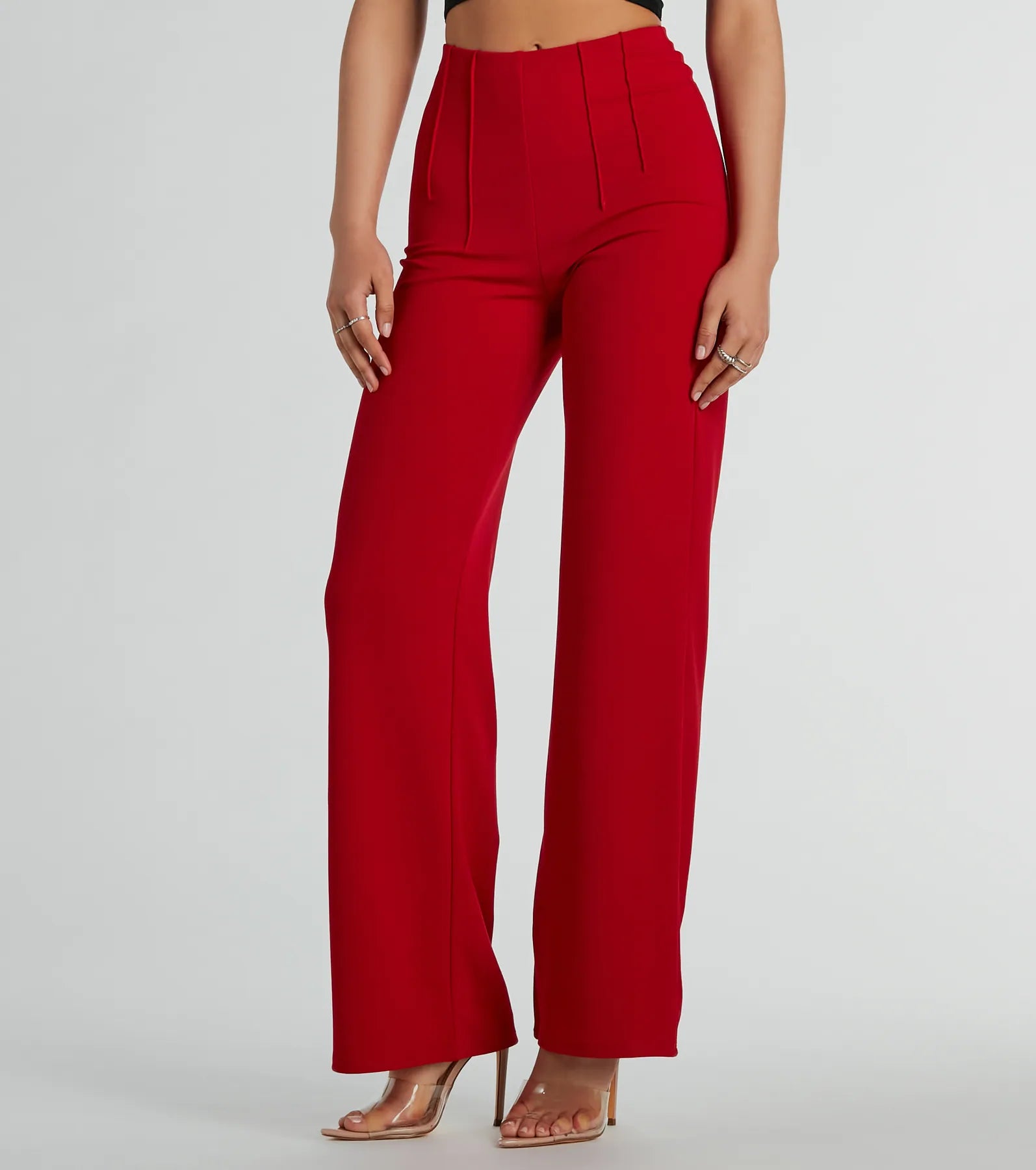 Ultimate Nine To Five Straight-Leg Crepe Trouser Pants