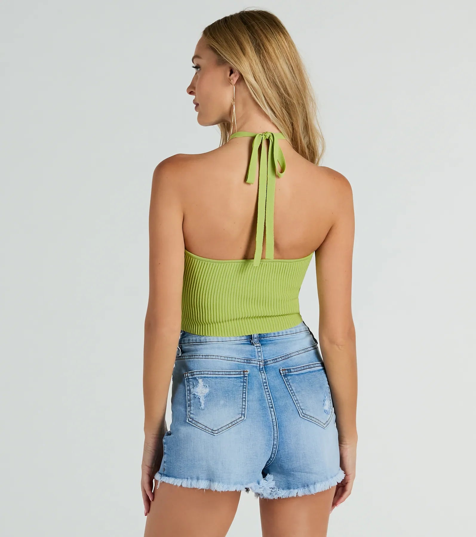 Premium Sweetheart Halter Crop Top - Ultimate Summer Style