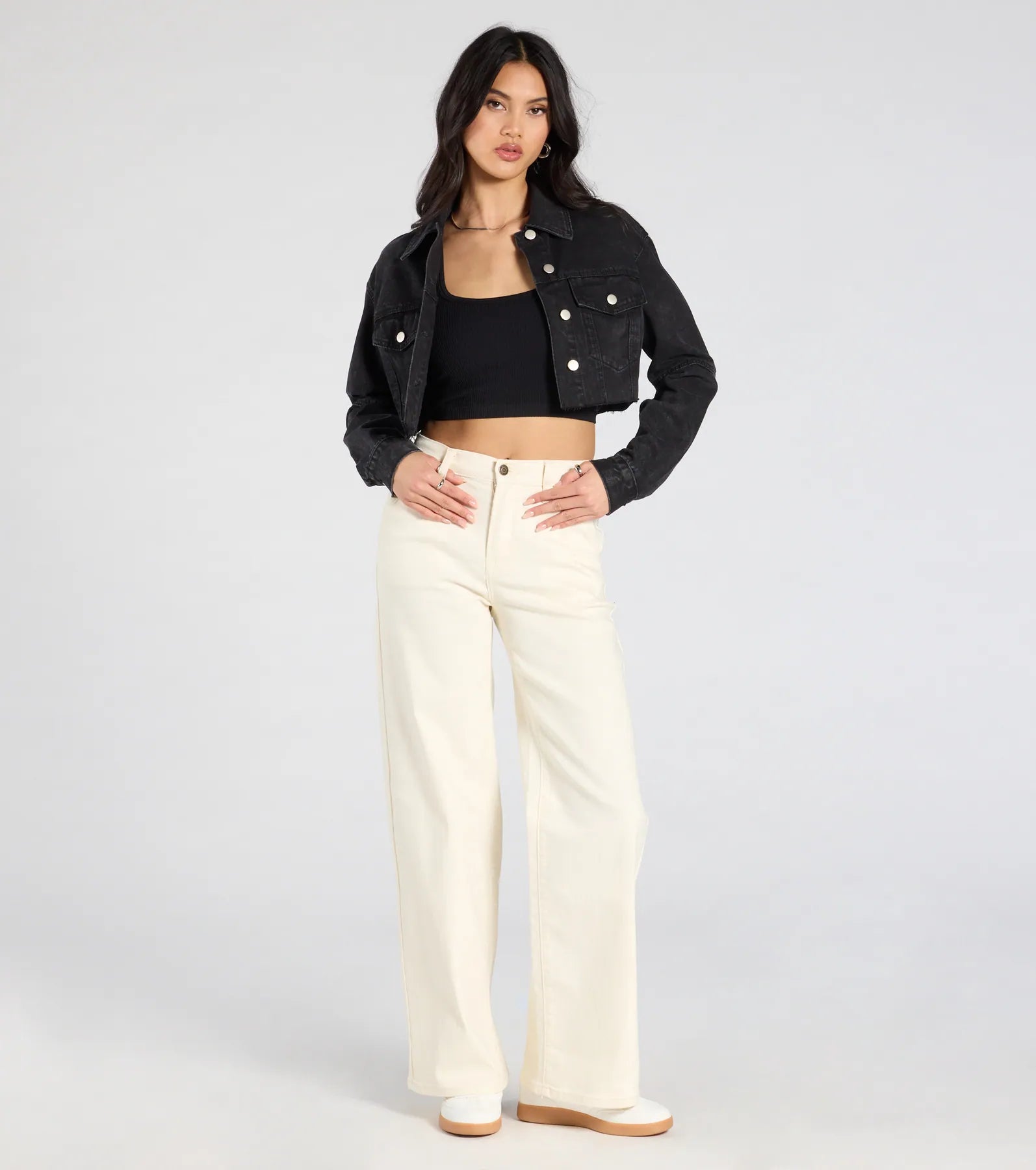 Ultimate High-Rise Straight Leg Denim Jeans - Perfect Fit for Every Occasion