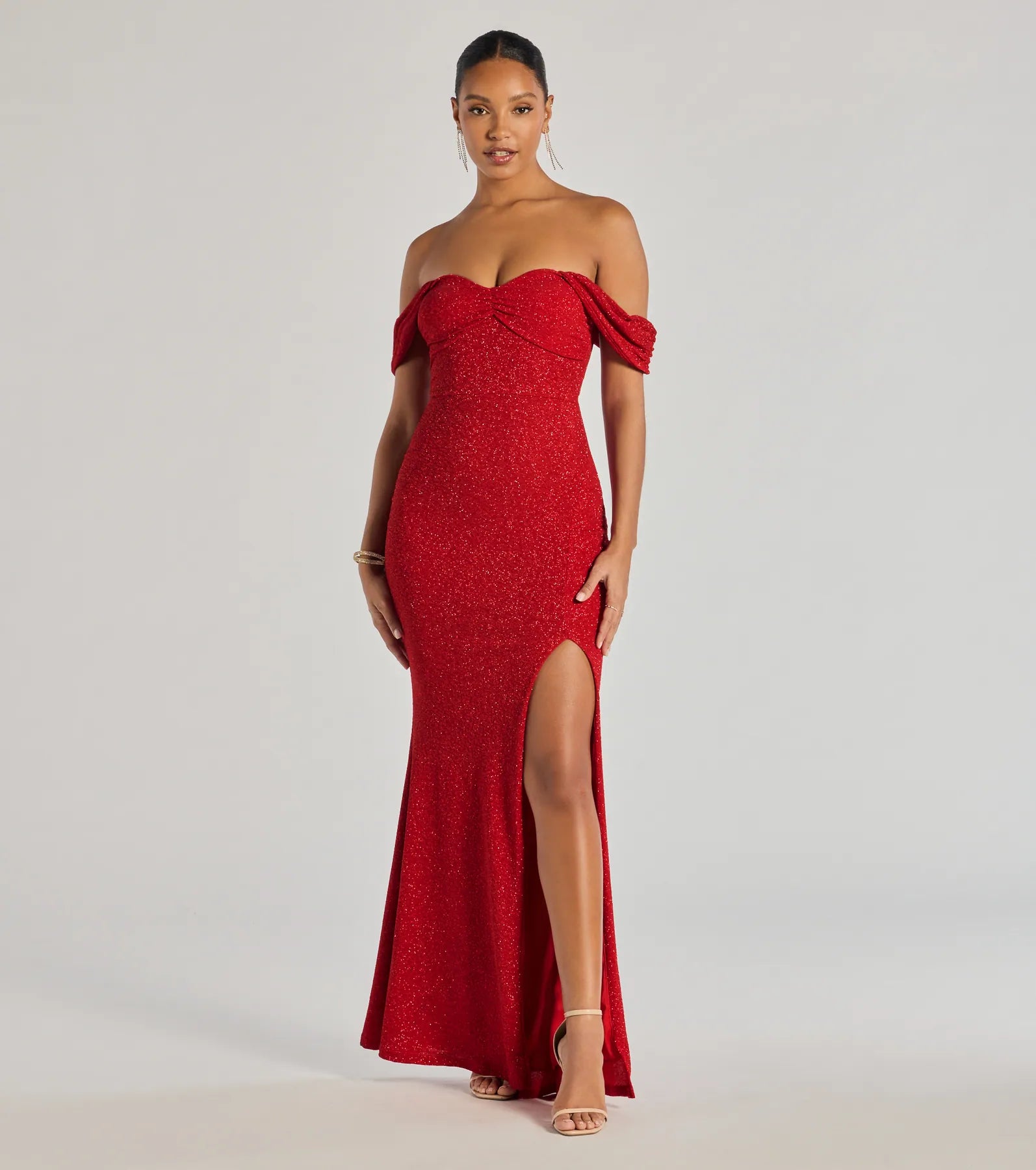 Premium Tamara Glitter Mermaid Dress - Ultimate Elegance for Special Occasions