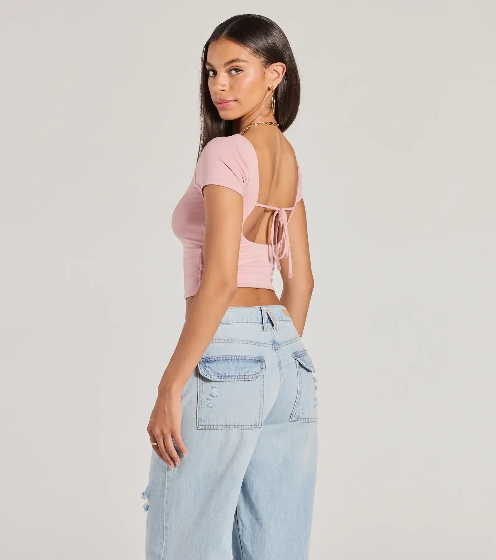 Premium Tie-Back Crop Top - The Ultimate Summer Staple