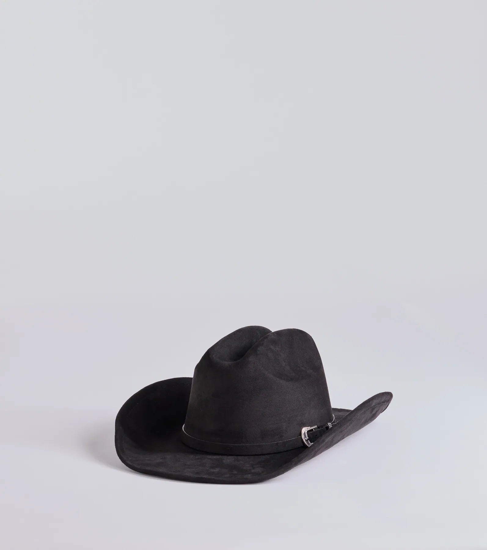 Ultimate Glam Western Rhinestone Buckle Cowboy Hat