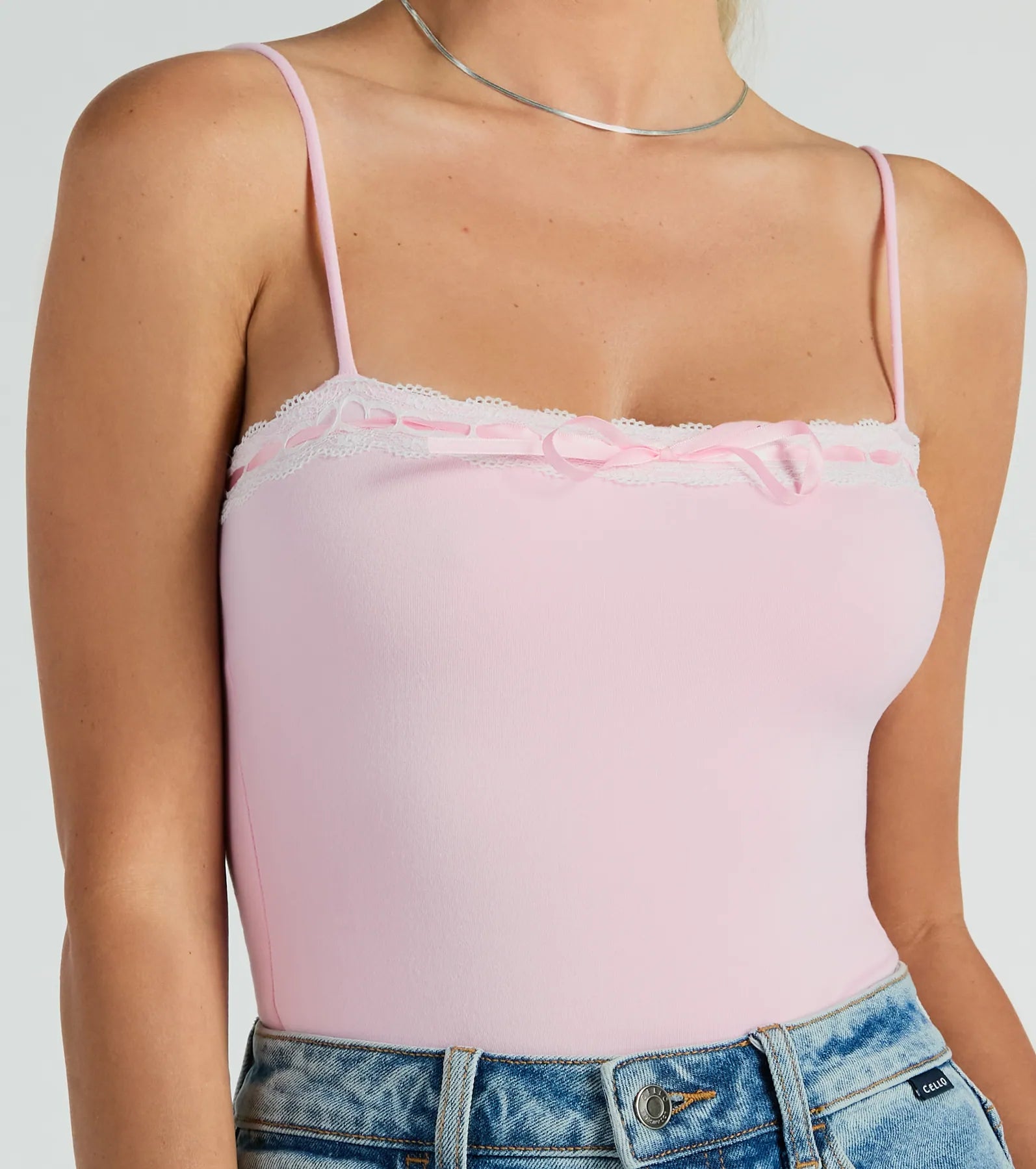 Premium Darling Sass Bodysuit: Ultimate Lace Trim Elegance