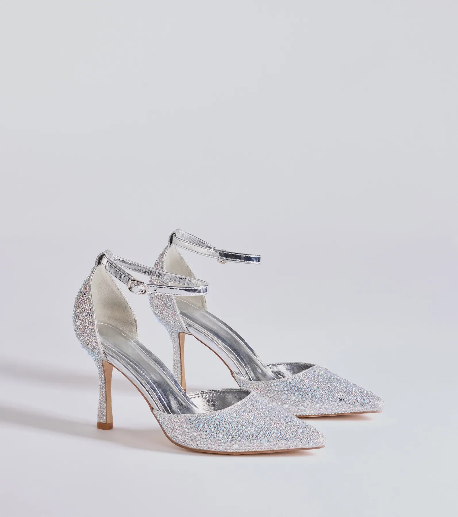 Ultimate Rhinestone Stiletto Pumps - Dazzle & Stun