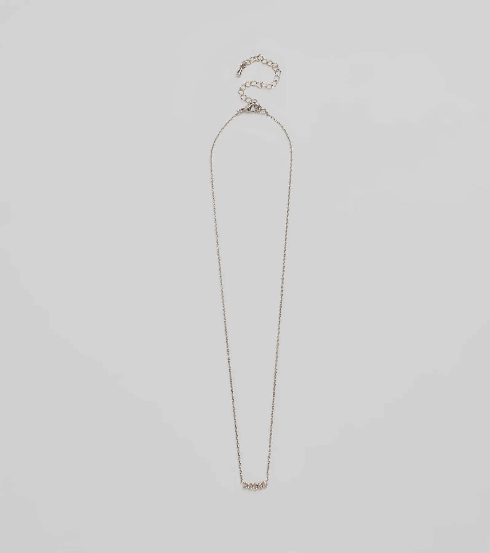 Ultimate Elegance Teardrop Cubic Zirconia Necklace