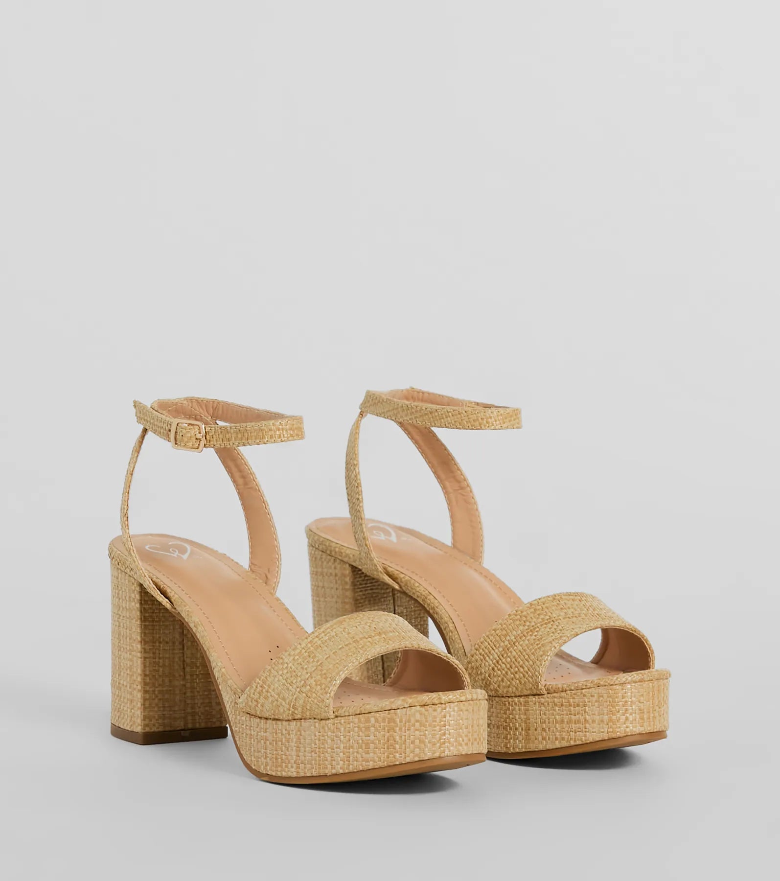 Ultimate Boho Chic Straw Platform Heels - Elevate Your Style