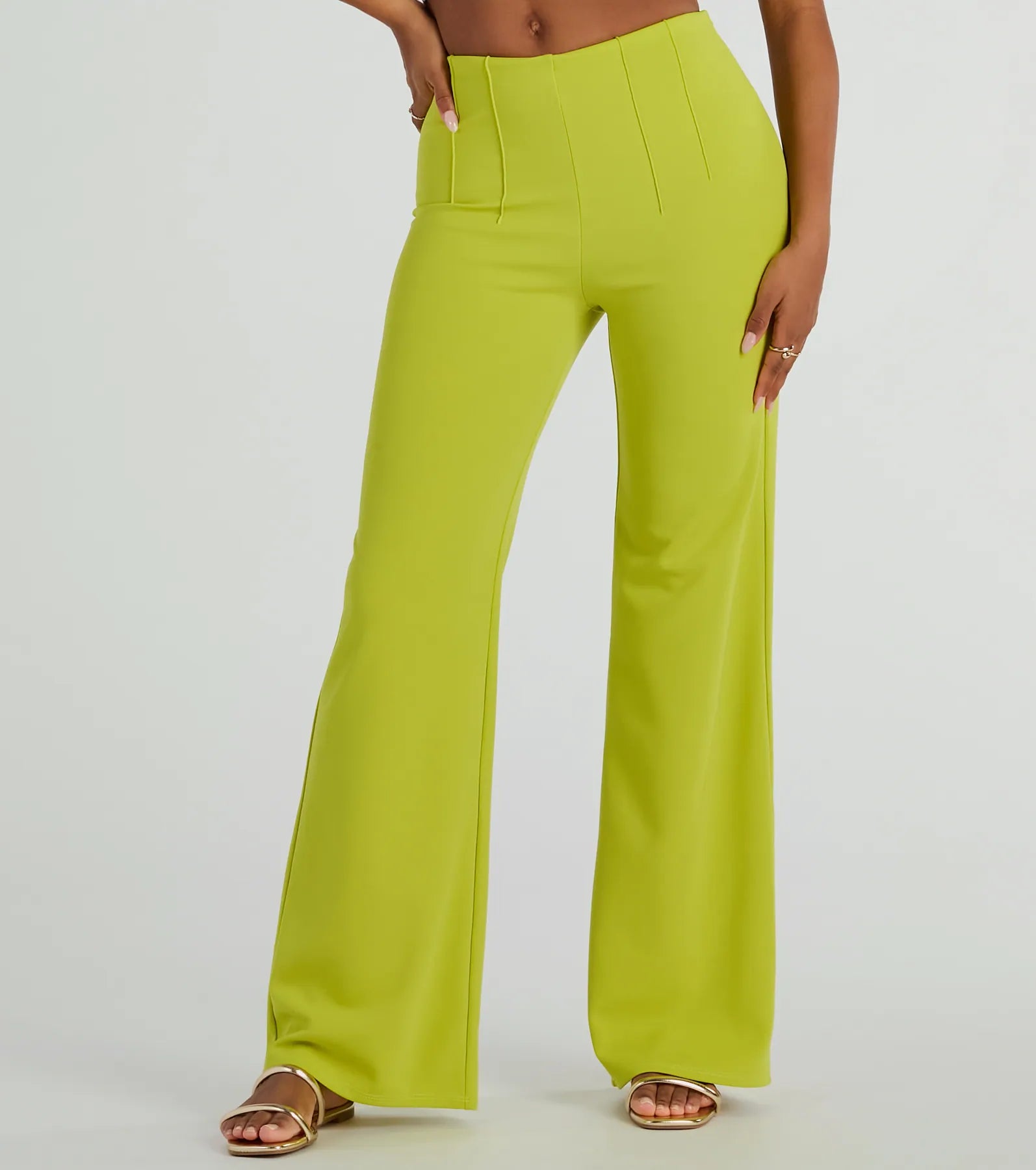 Ultimate Nine To Five Straight-Leg Crepe Trouser Pants