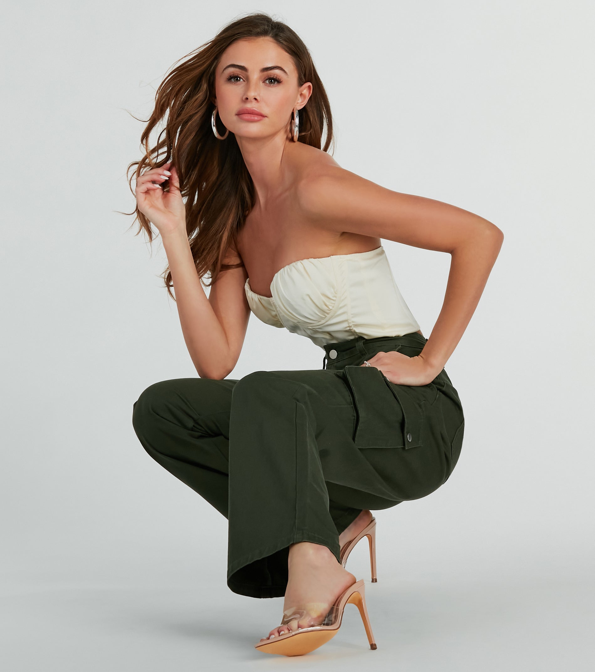 Ultimate Weekend Mode High Waist Cargo Pants - Relaxed Fit