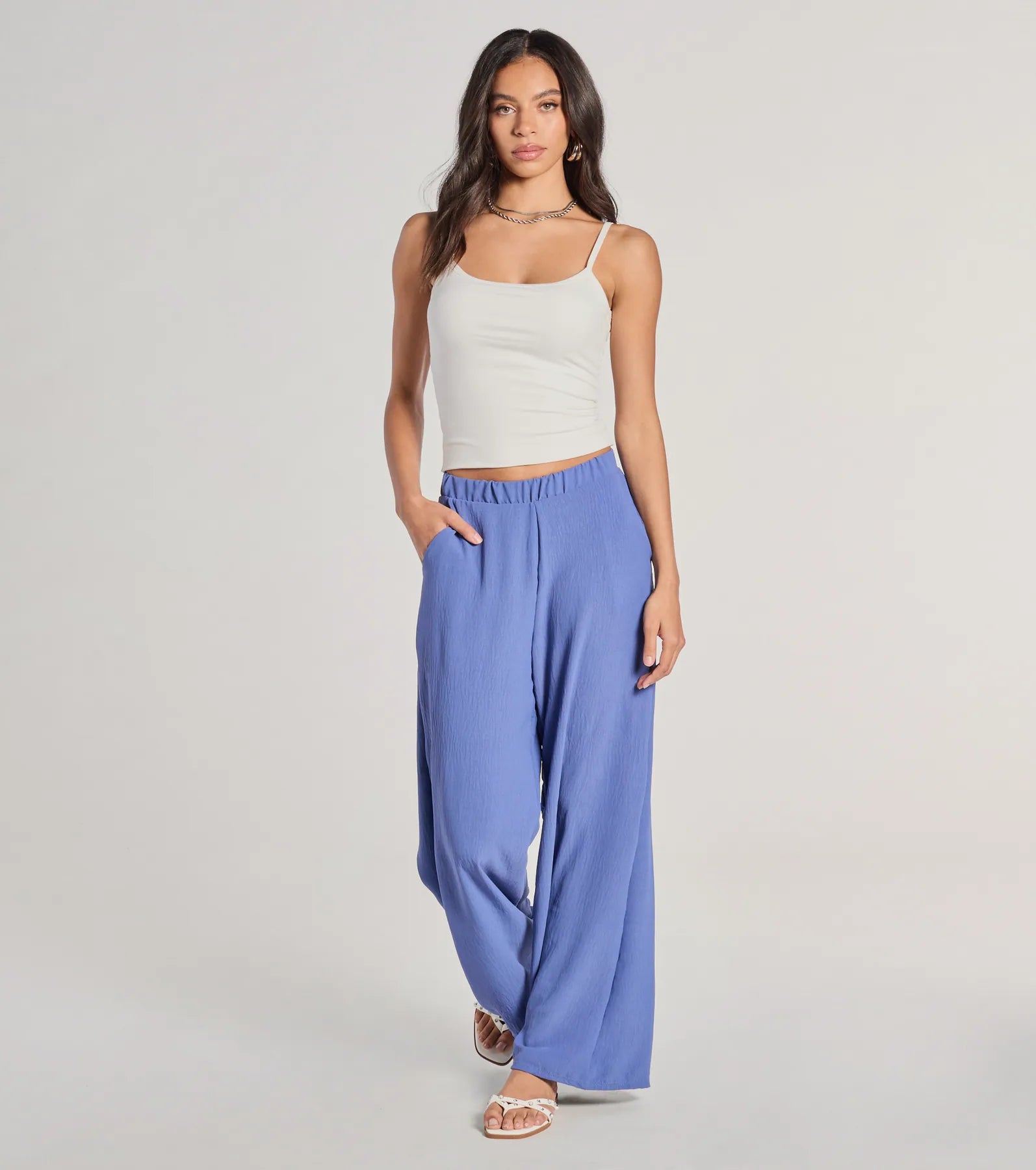 Premium Airy Chic Woven Wide-Leg Pants - Ultimate Comfort for Every Occasion