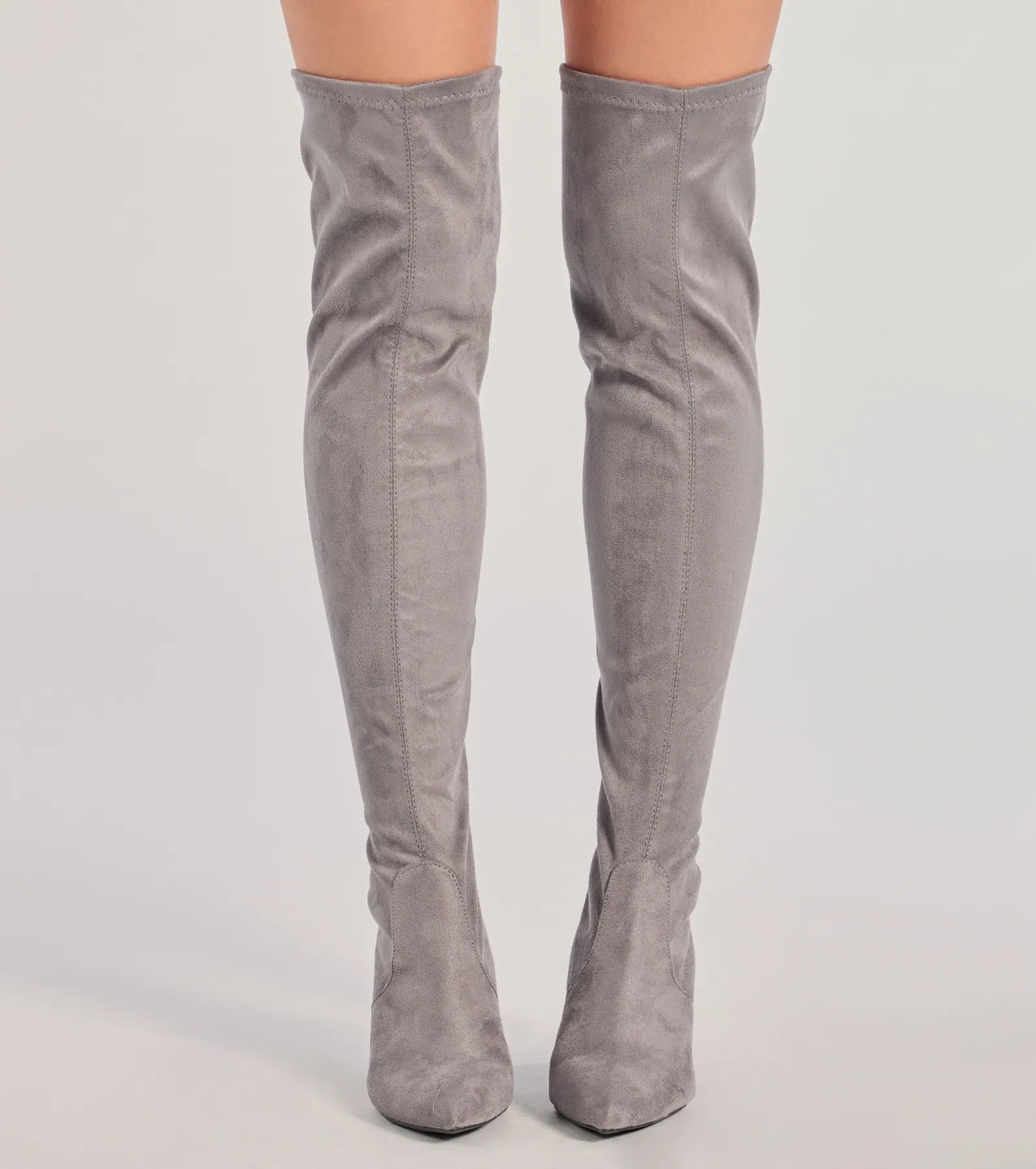 Premium Faux Suede Over-The-Knee Boots - Ultimate Style & Comfort