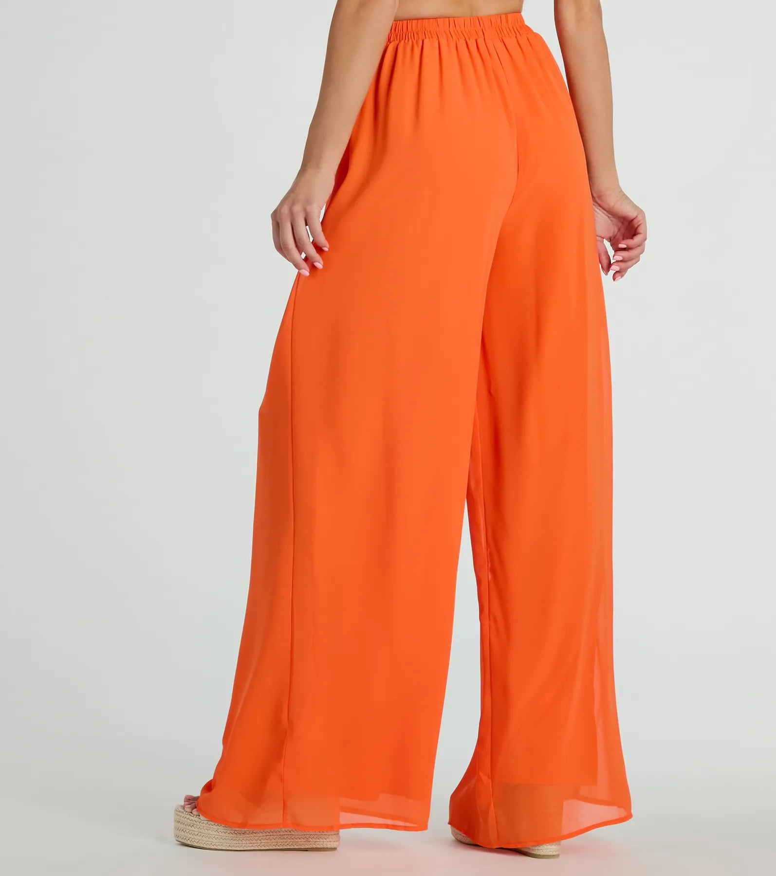 Ultimate Elegance Chiffon Palazzo Pants