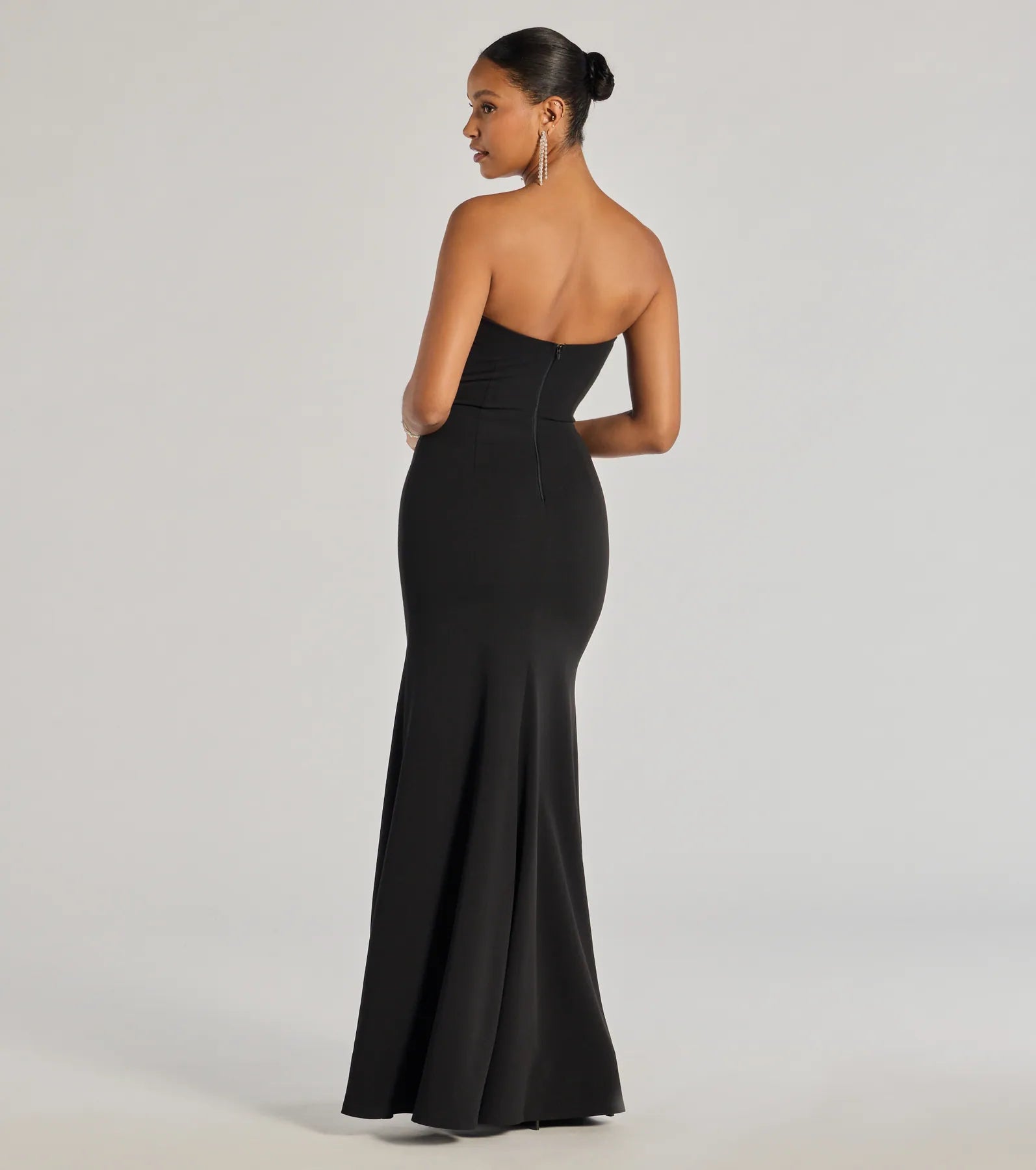 Premium Aliana Strapless Corset Mermaid Dress - Ultimate Elegance