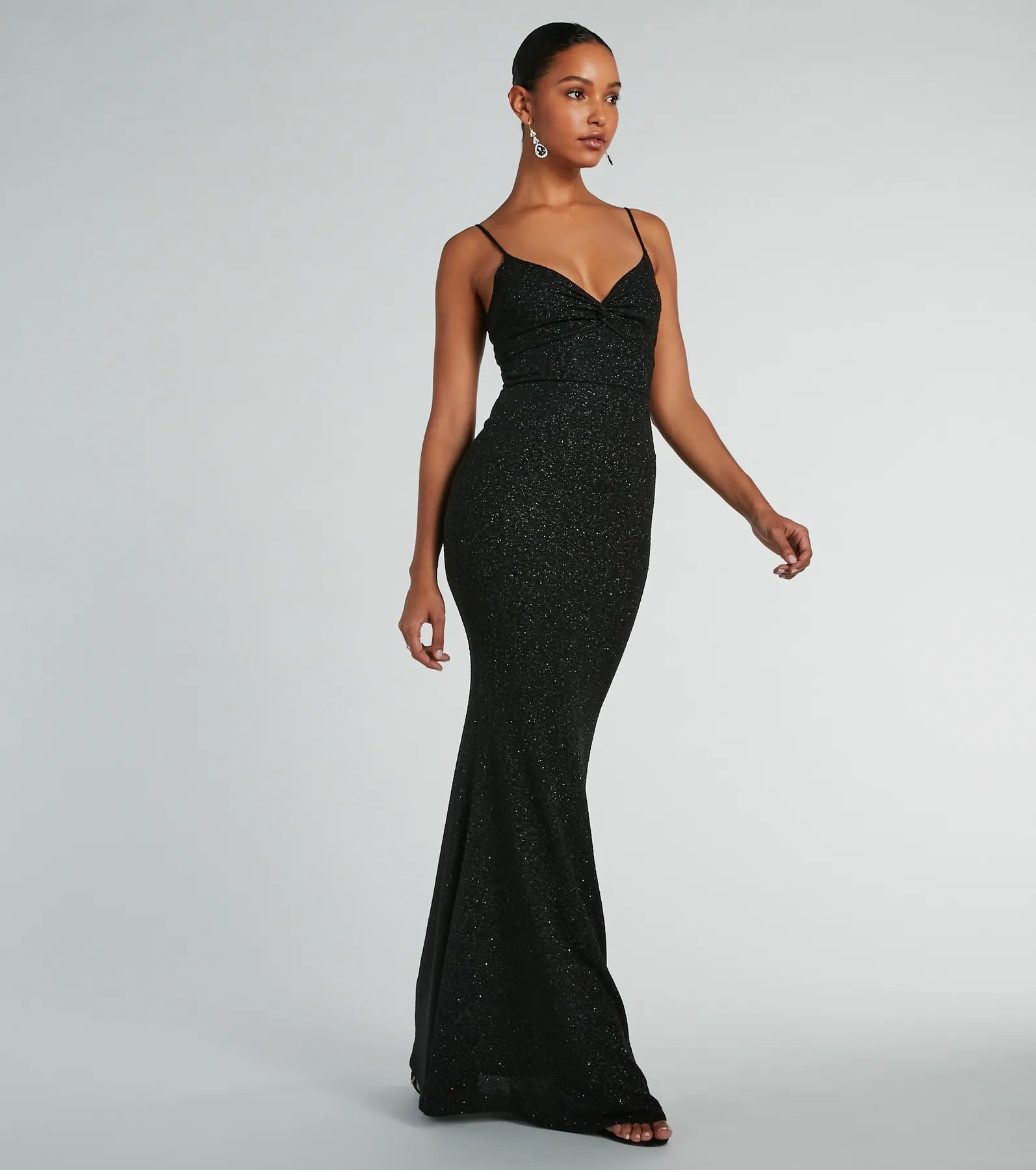 Premium Maleah Glitter Mermaid Dress – Ultimate Glamour for Special Occasions