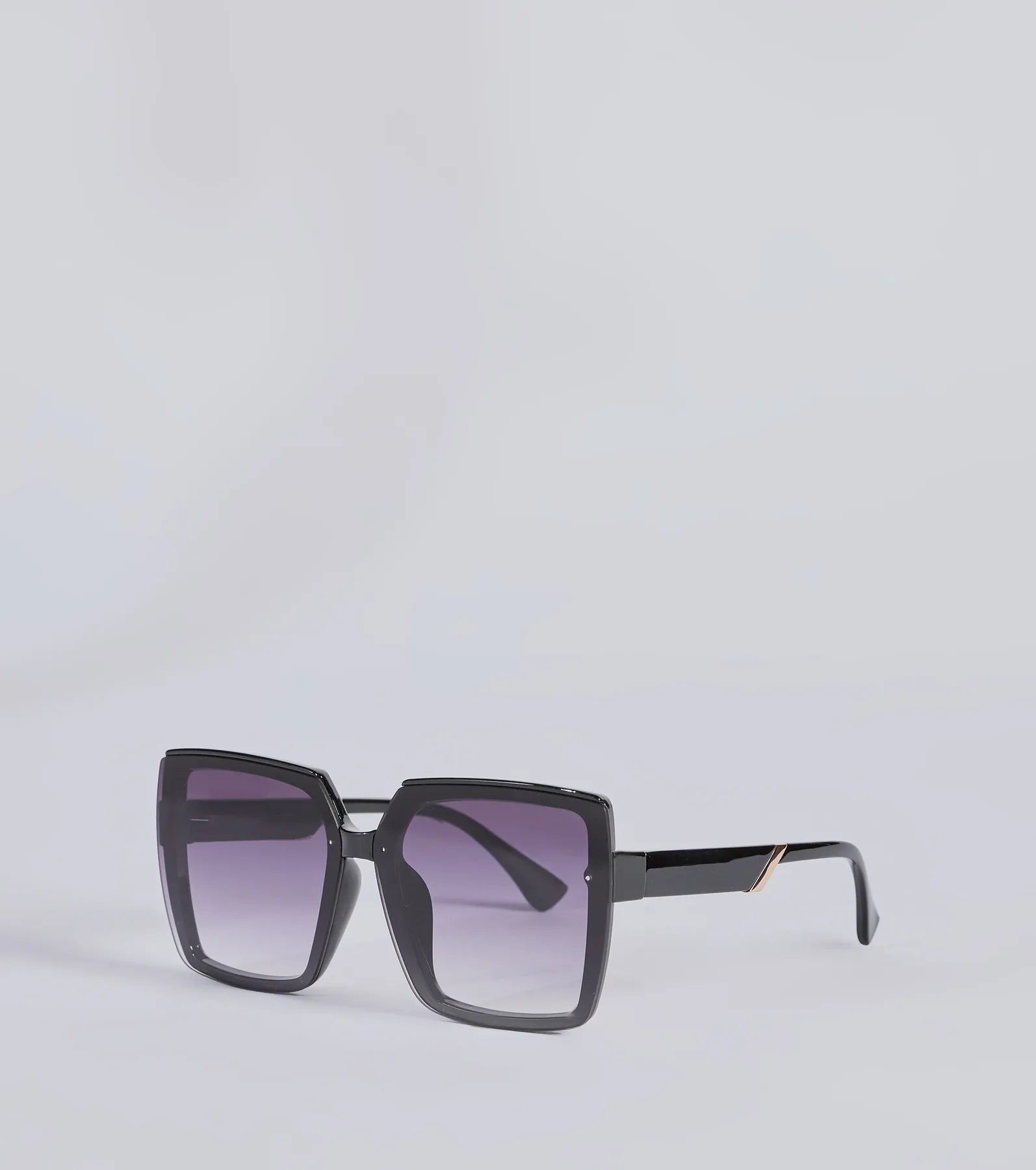 Ultimate So Sleek Oversized Rectangle Sunglasses