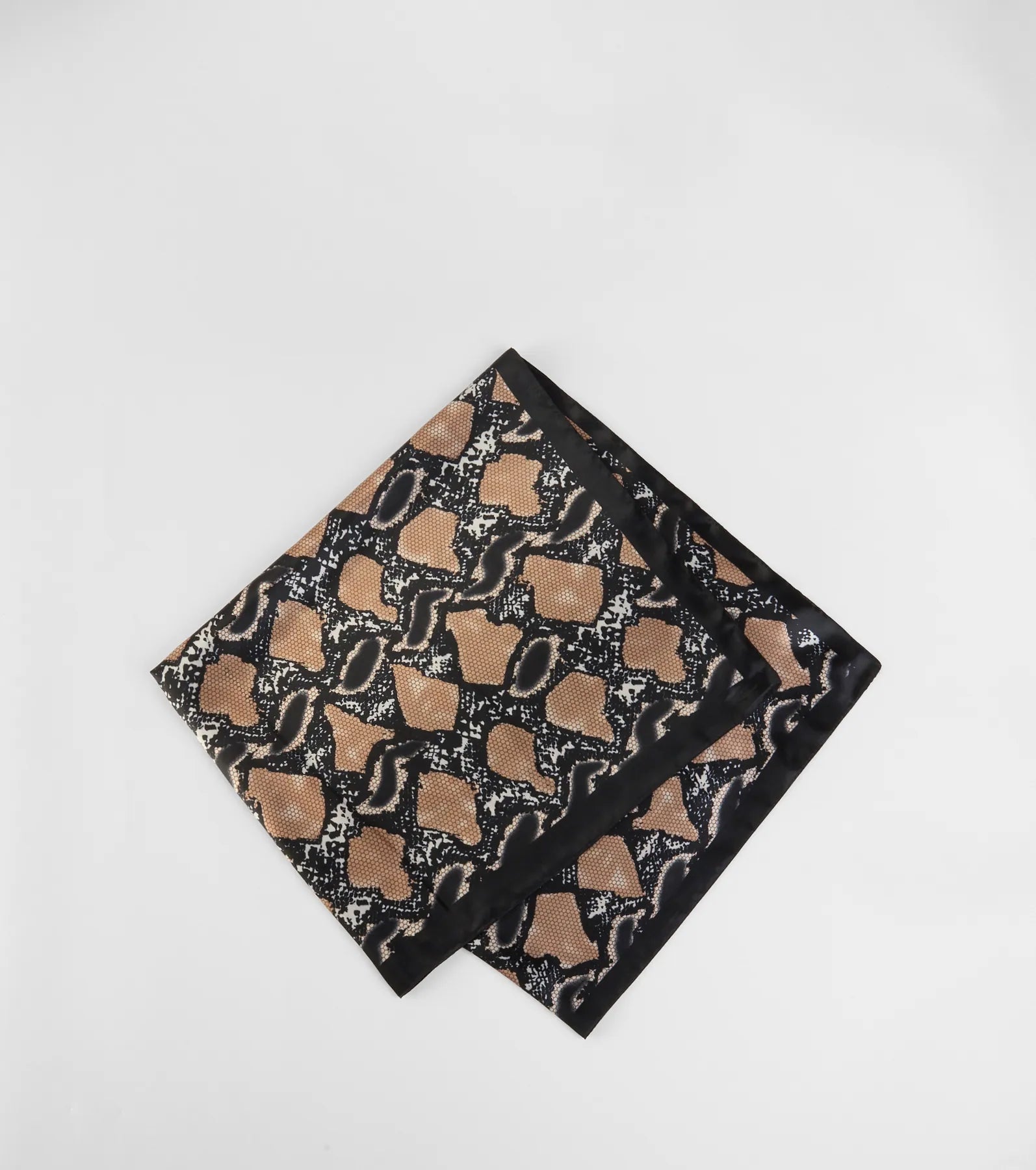 Premium Serpent Luxe Satin Scarf