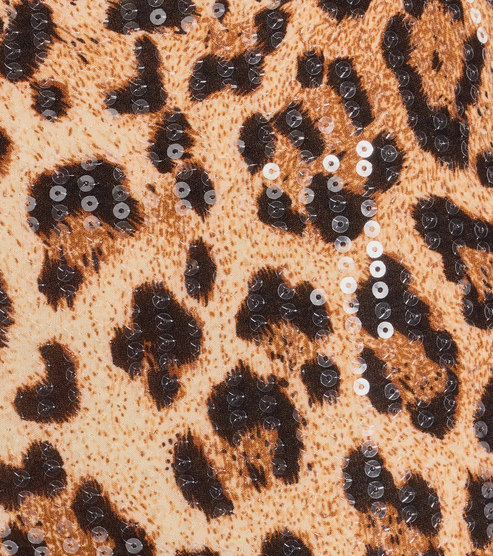 Ultimate Glam Sequin Leopard Print Hot Shorts