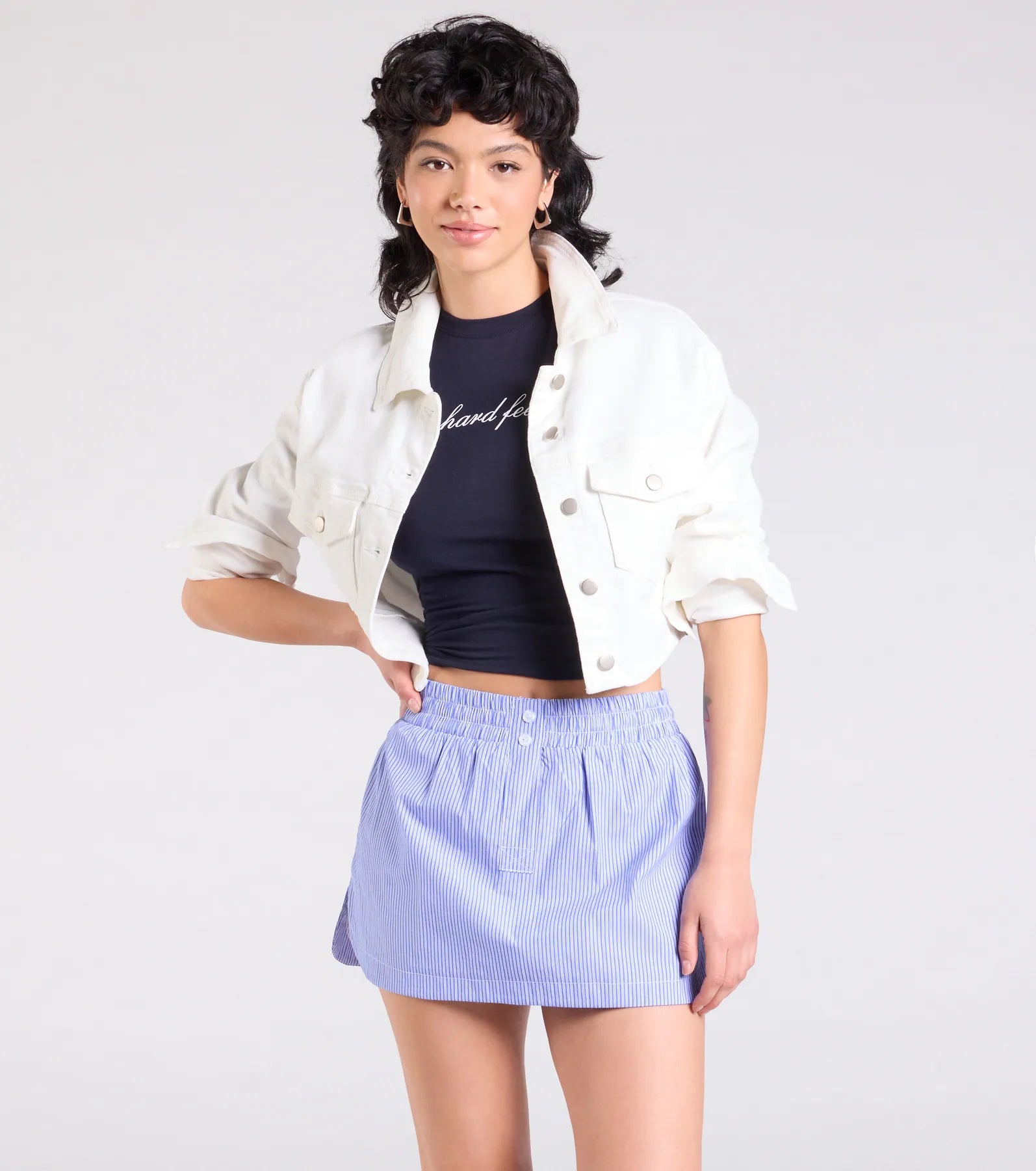 Ultimate Cropped Denim Jacket - Premium Style & Fit