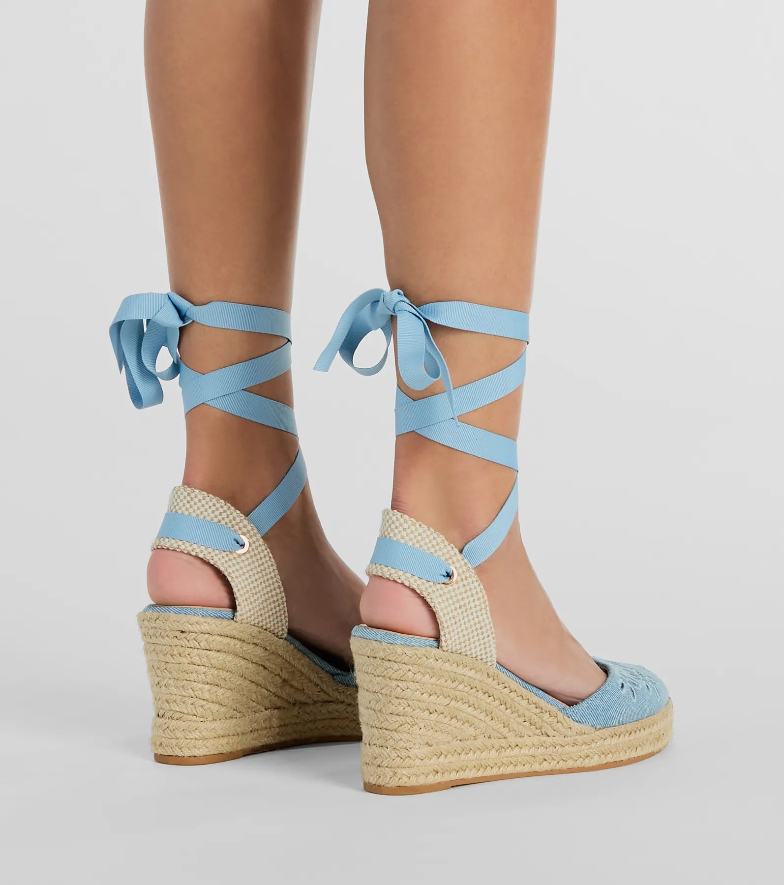 Ultimate Summer Style: Flower-Detail Espadrille Wedges