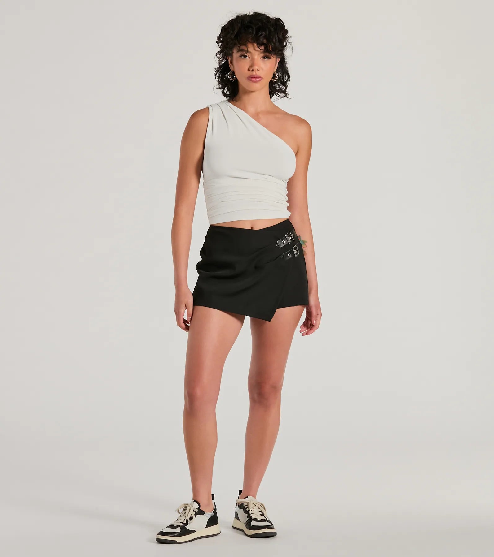 Ultimate Adventurer Buckle Wrap Mini Skort
