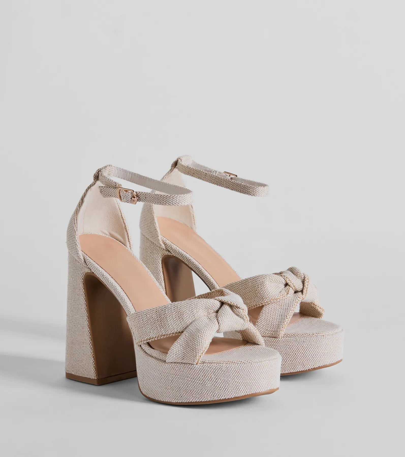 Premium Sunset Glam Block Heels