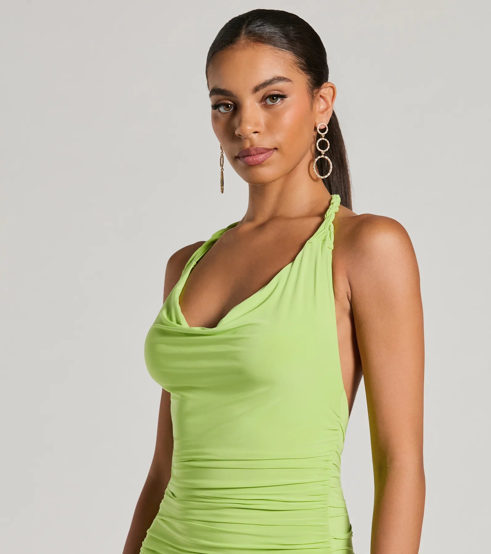 Ultimate Convertible Bodycon Midi Dress - Versatile & Stylish
