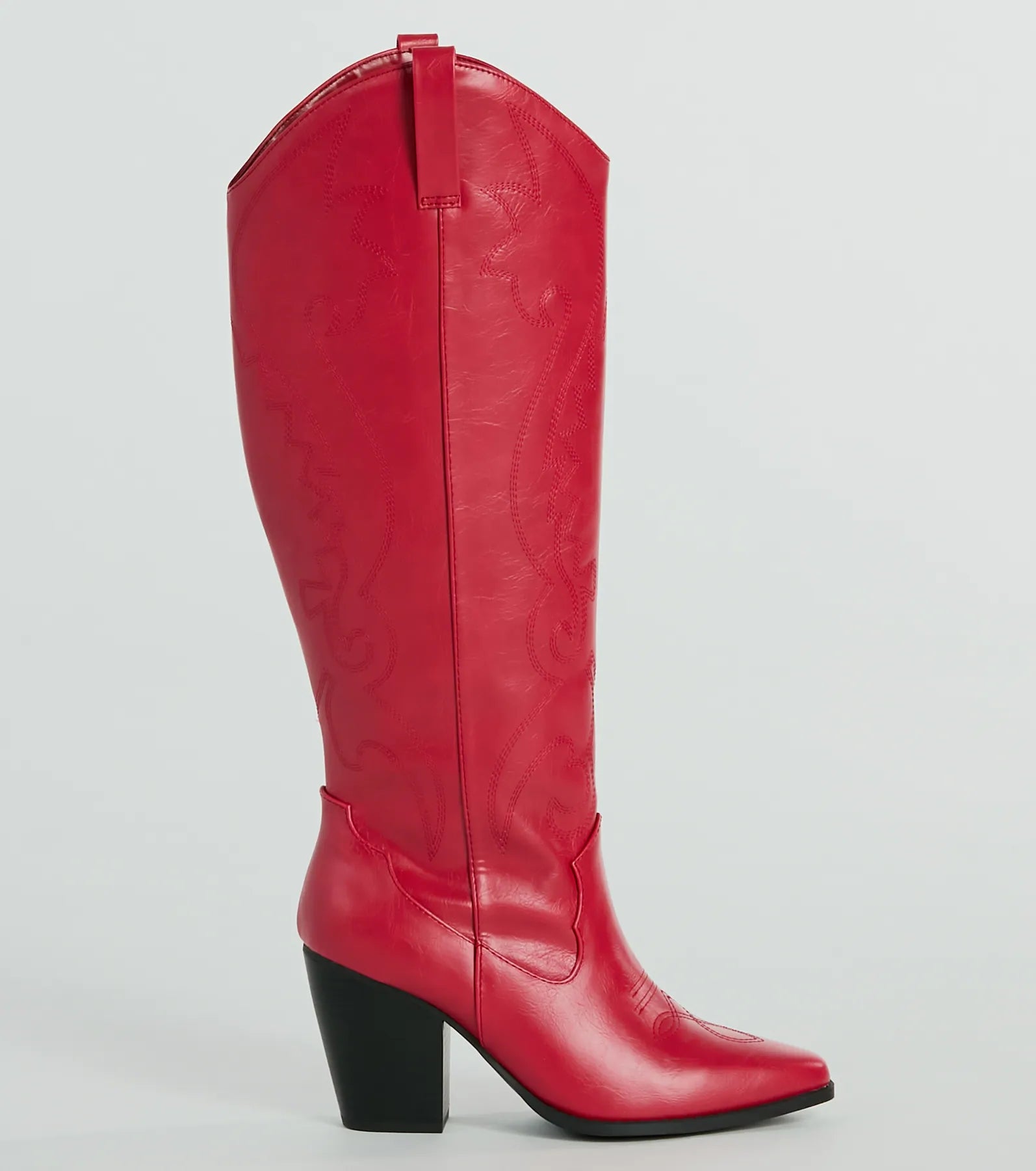 Premium Country Era Faux Leather Cowboy Boots - Ultimate Style & Comfort