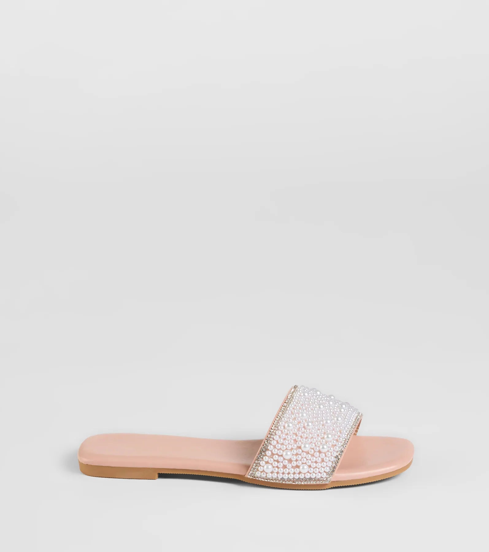 Premium Rhinestone Pearl Sandals - Elevate Your Style