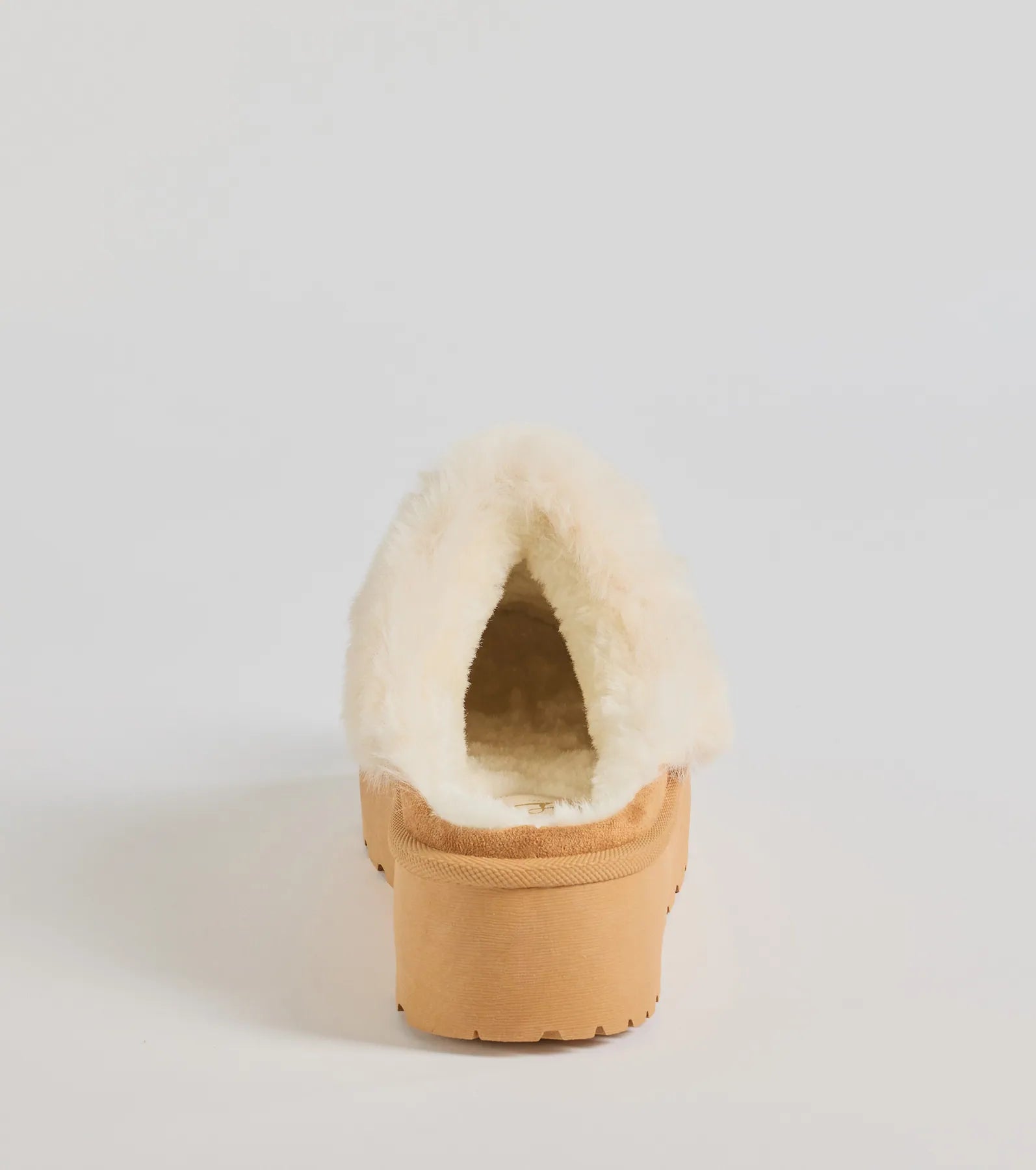 Ultimate Cozy Mode Faux Fur Platform Slippers